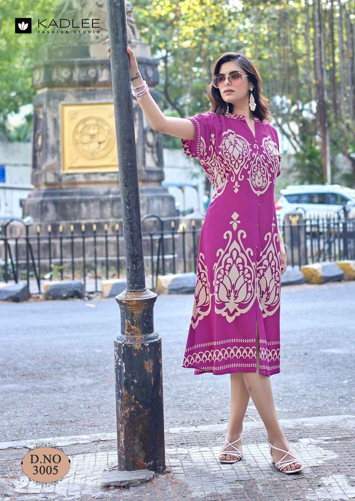 Kadlee Signeture Rayon Kurti _ Surat Wholesale Texteli Price ( 5 Pcs Catalog )