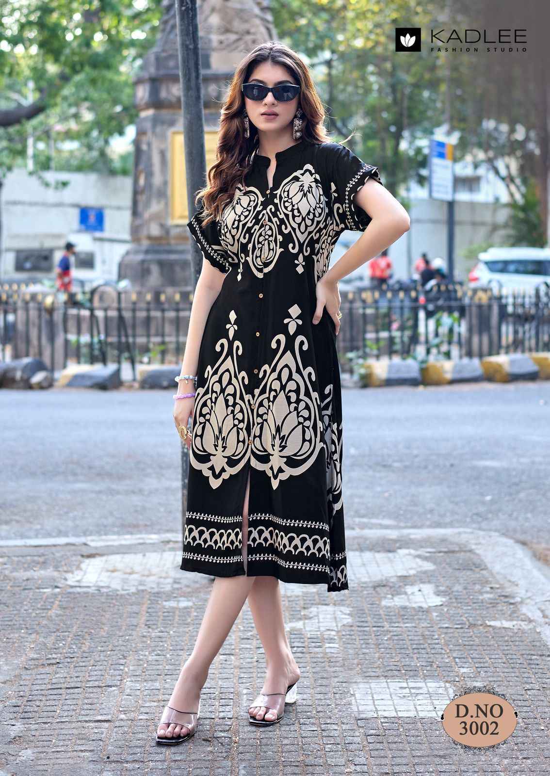 Kadlee Signeture Rayon Kurti _ Surat Wholesale Texteli Price ( 5 Pcs Catalog )