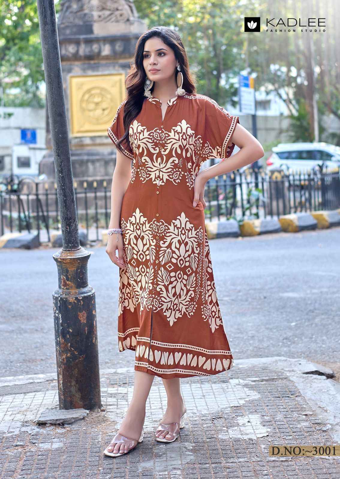 Kadlee Signeture Rayon Kurti _ Surat Wholesale Texteli Price ( 5 Pcs Catalog )