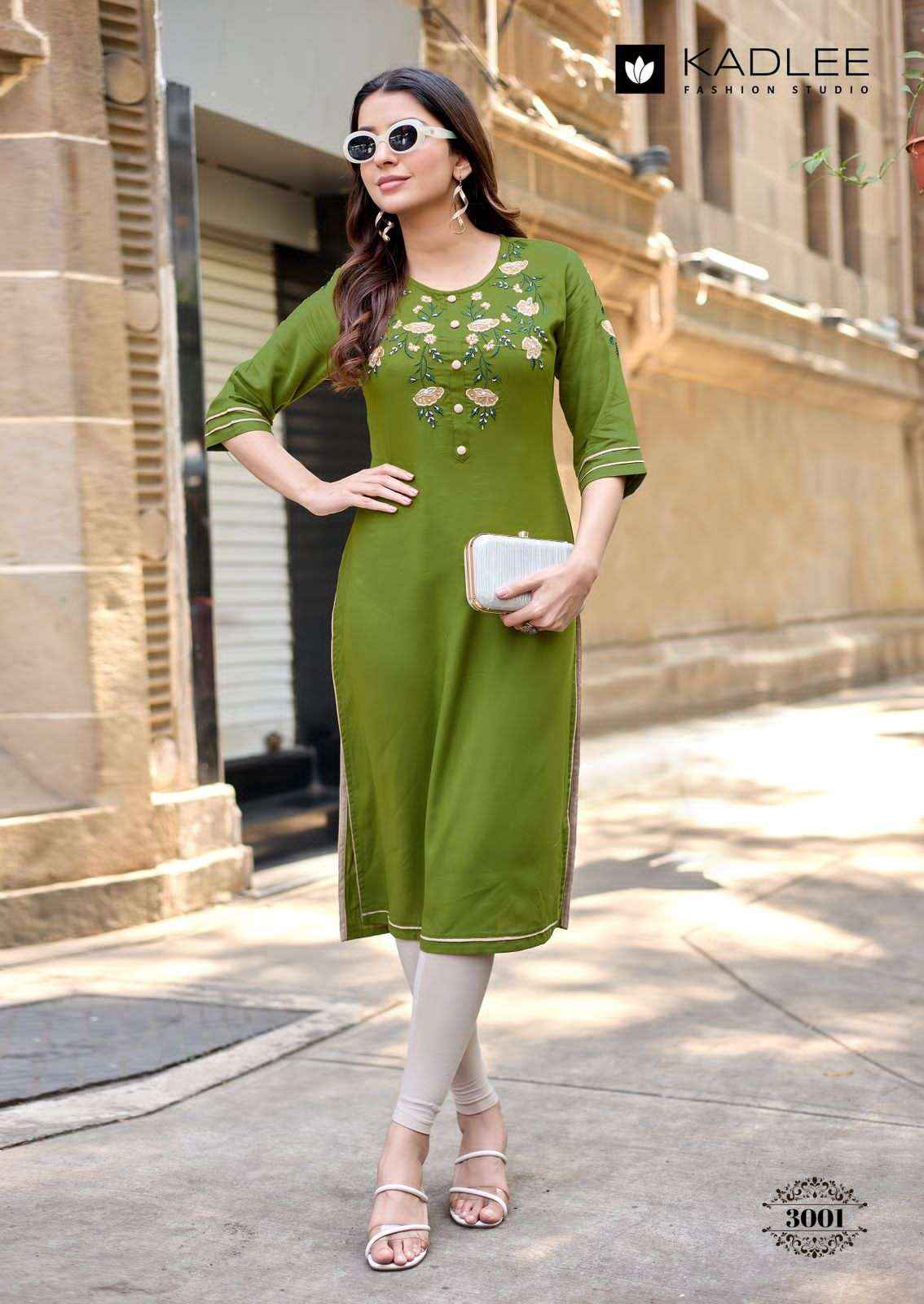 Kadlee Suchitra Premium Designs Ladies Kurti Set _ Surat Wholesale Market Price ( 6 Pcs Catalog )
