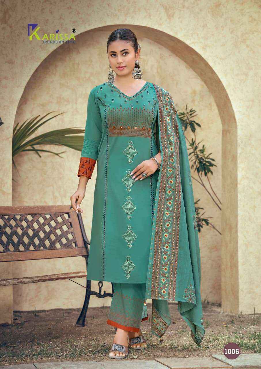 Karissa Kanika Cotton Kurti Combo - Surat Wholesale Market Price ( 6 pcs Catalogue )