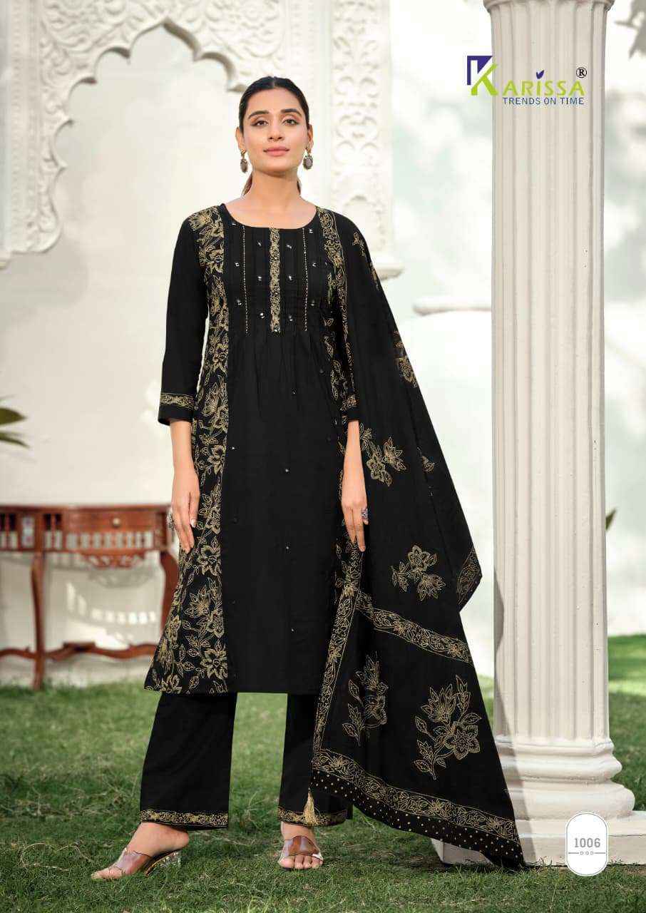Karissa Mannat Cotton Readymade Suits Wholesale - Surat Wholesale Market  6 pcs Catalogue