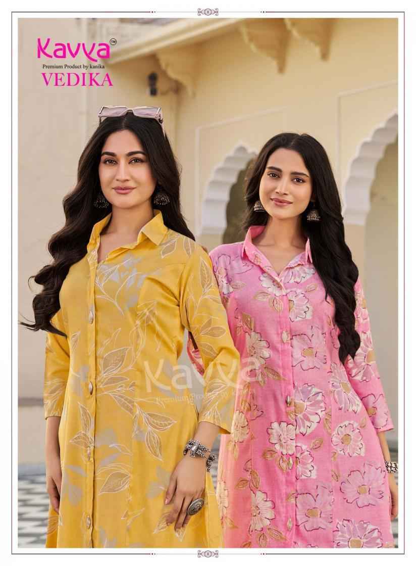 Kavya Vedika Vol 4 Capsule Co Ord Set, Surat Wholesale Shopping ( 10 pcs Catalogue )