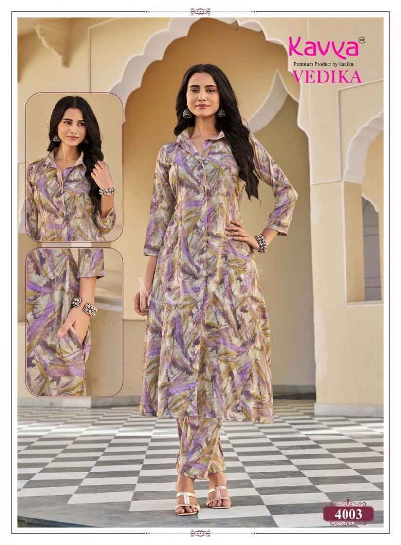 Kavya Vedika Vol 4 Capsule Co Ord Set, Surat Wholesale Shopping ( 10 pcs Catalogue )
