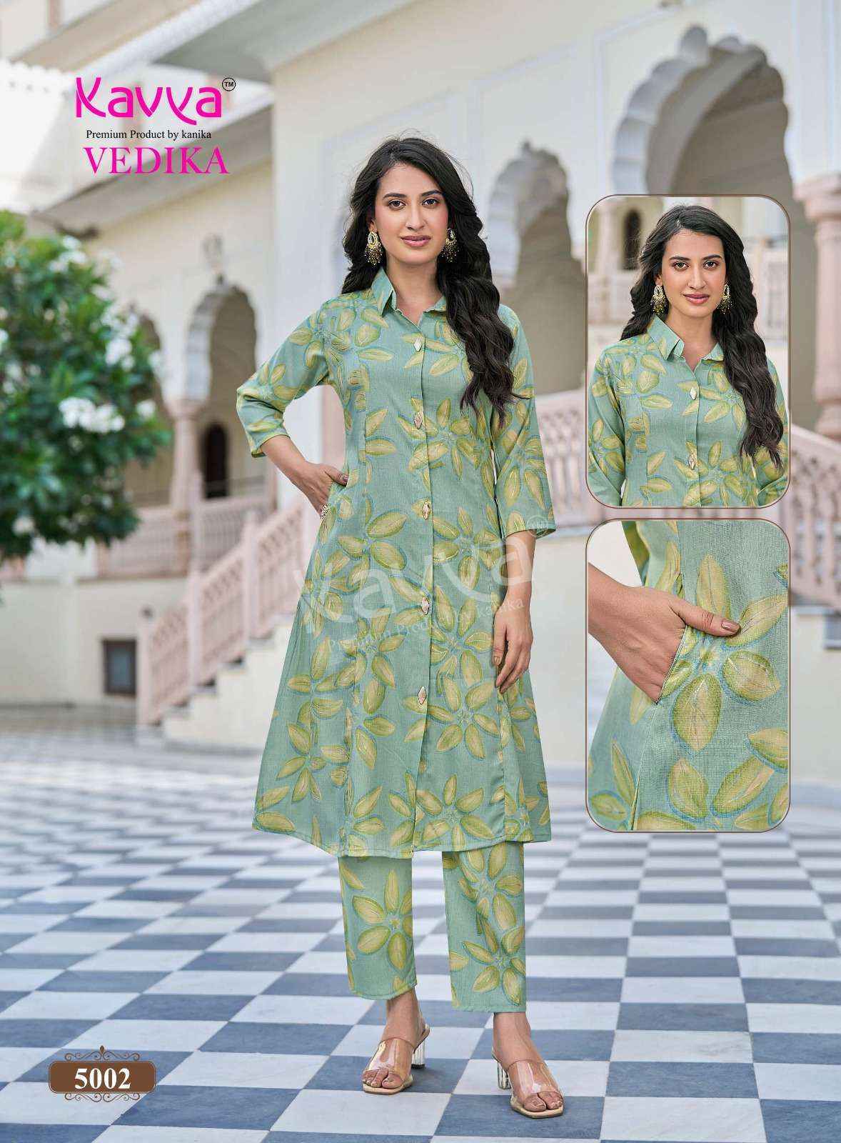 Kavya Vedika Vol 5 Capsule Co Ord Set,  Surat Wholesale Bazaar ( 10 pcs Catalogue )