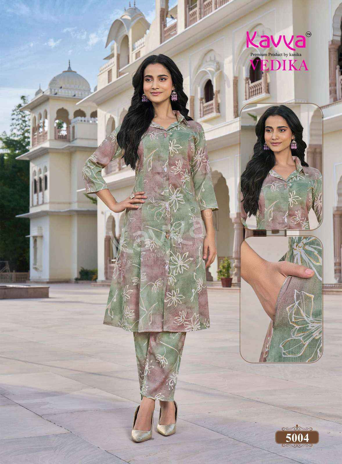 Kavya Vedika Vol 5 Capsule Co Ord Set,  Surat Wholesale Bazaar ( 10 pcs Catalogue )