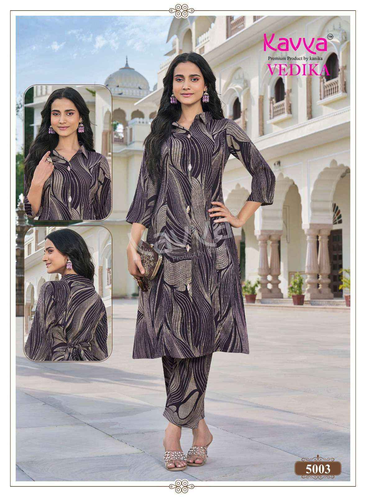 Kavya Vedika Vol 5 Capsule Co Ord Set,  Surat Wholesale Bazaar ( 10 pcs Catalogue )