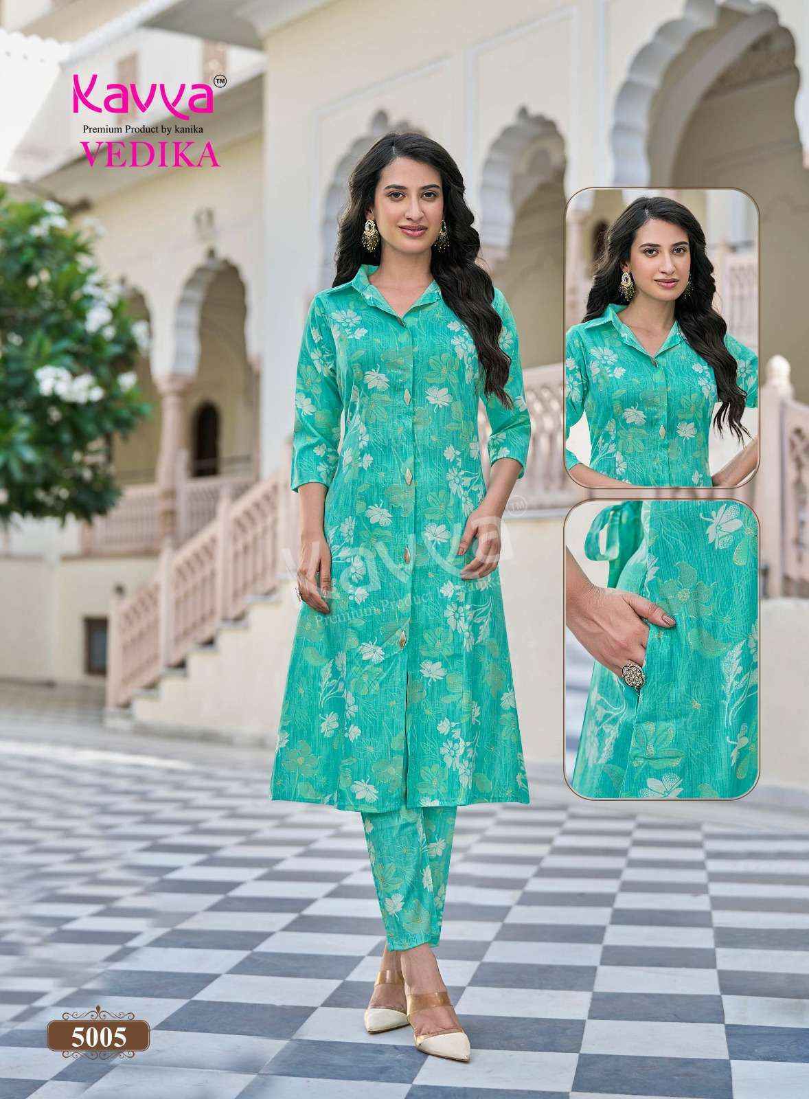 Kavya Vedika Vol 5 Capsule Co Ord Set,  Surat Wholesale Bazaar ( 10 pcs Catalogue )