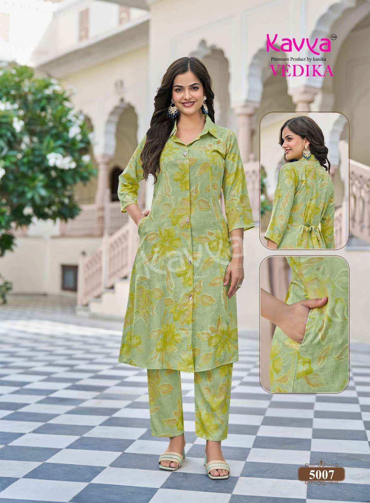 Kavya Vedika Vol 5 Capsule Co Ord Set,  Surat Wholesale Bazaar ( 10 pcs Catalogue )