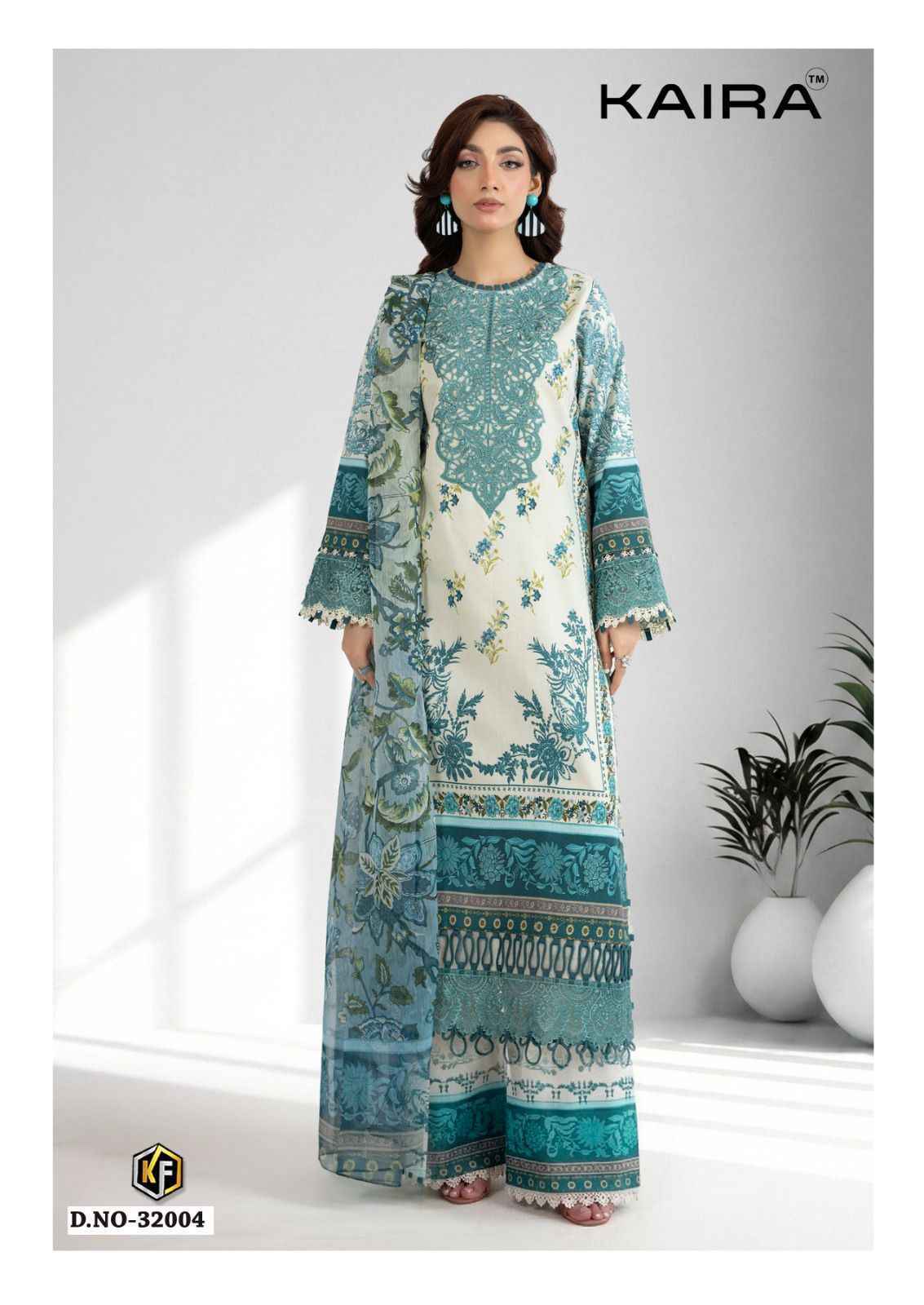 Keval Fab Kaira Vol 32 Lawn Cotton Salwar Kameez _ Surat Texteli Market Rate ( 6 Pcs Catalog )