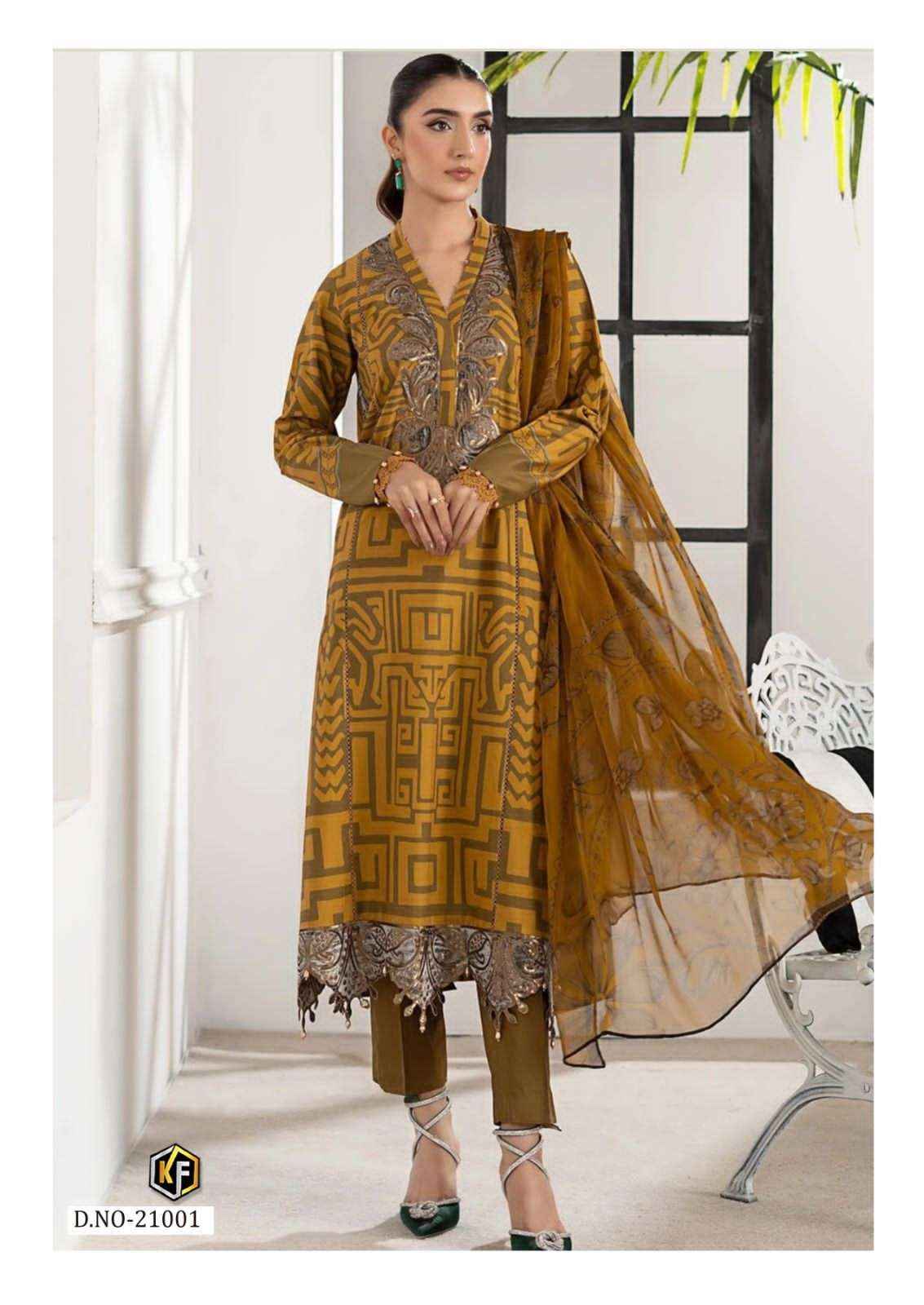 Keval Fab Maryum And Maria Vol 21 Wholesale Pakistani Suits Surat wholesale Market ( 6 Pcs Catalogue )