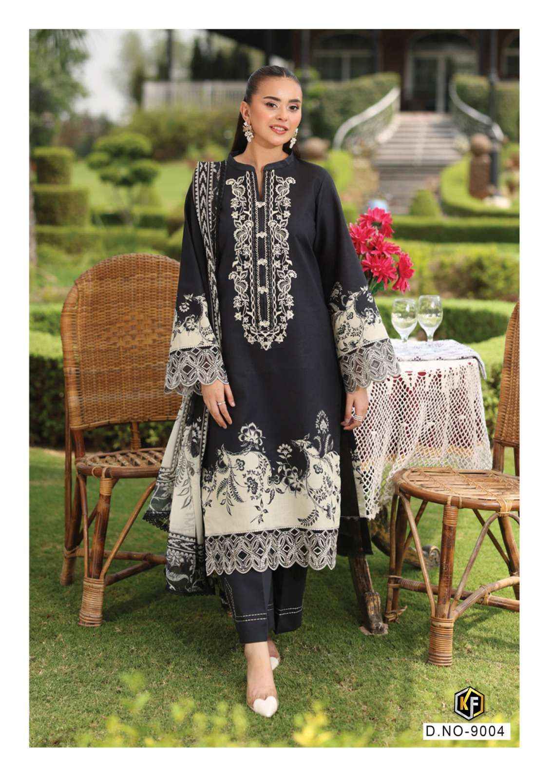 Keval Fab Qurbat Nx Vol 9 Readymade Karachi Cotton Suit Catalog Suppliers
