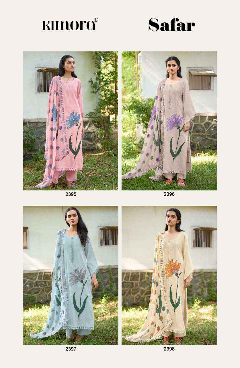Kimora Safar Vol 88 Cotton Salwar Suit _ Surat Texteli Market Price ( 4 Pcs Catalog )