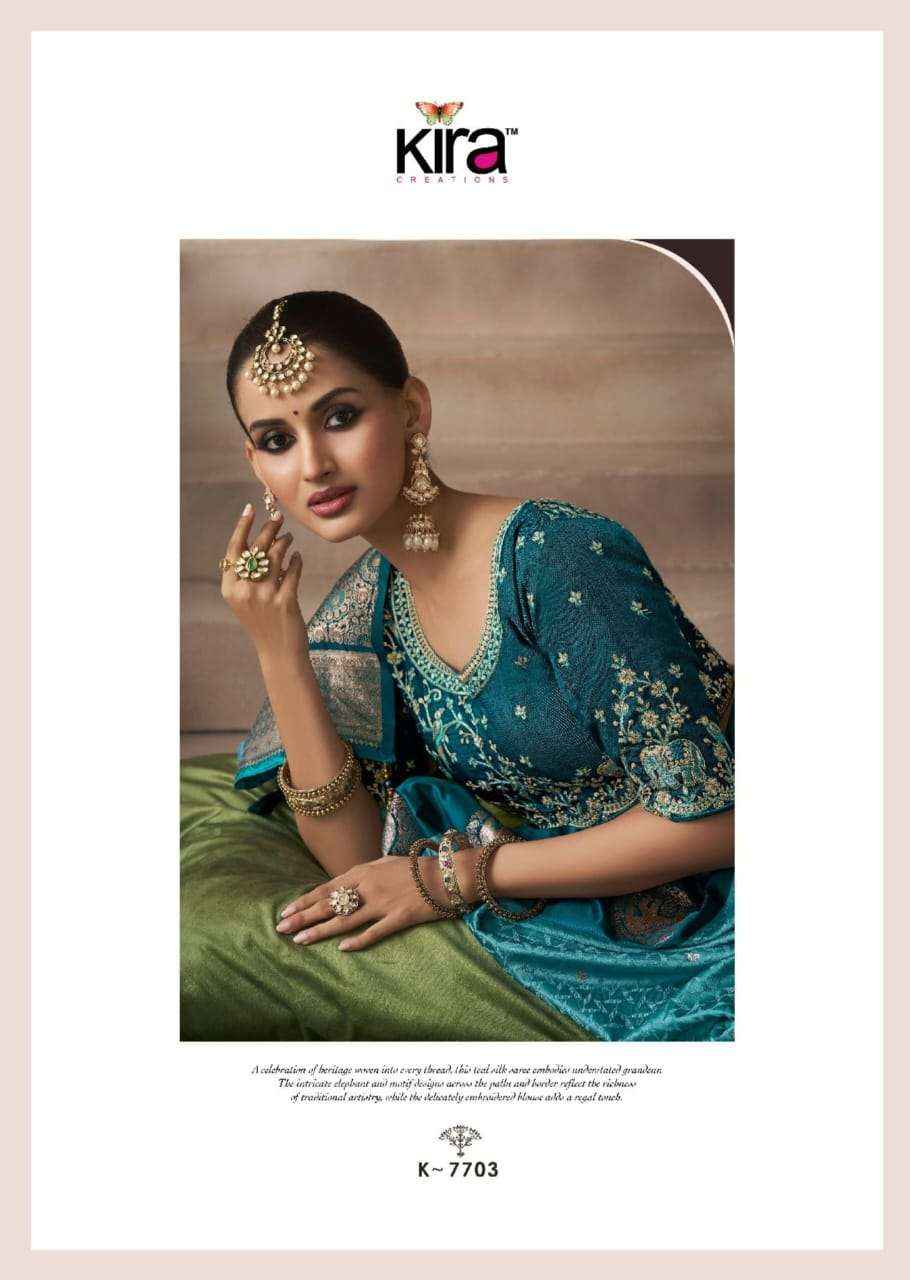 Kira Kalki Silk Satin Designer Saree Collection Wholesaler Surat Price ( 8 Pcs catalog )