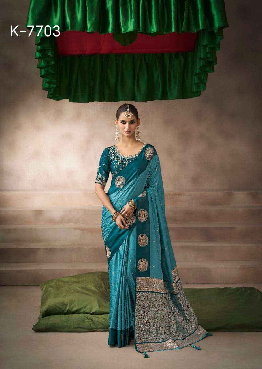 Kira Kalki Silk Satin Designer Saree Collection Wholesaler Surat Price ( 8 Pcs catalog )