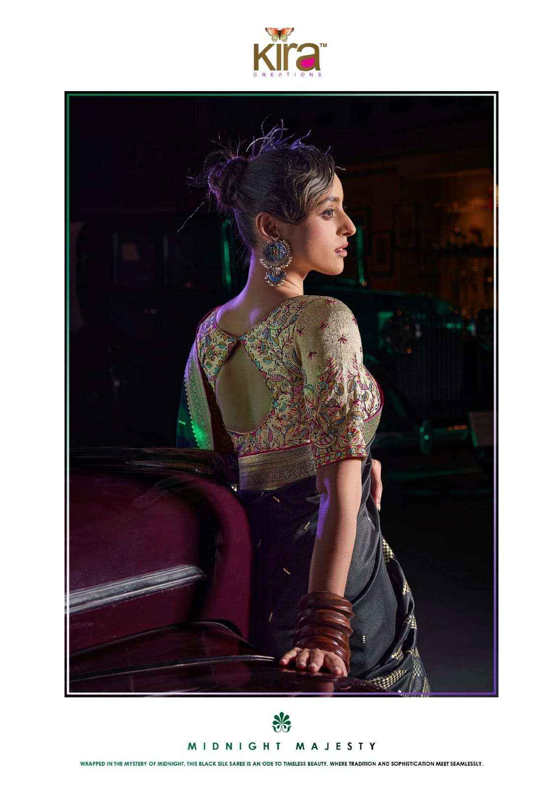 Kira Kavisha 7101 to 7106 Pure Silk Saree _ Surat Texteli Wholesale Price ( 6 Pcs Catalog )