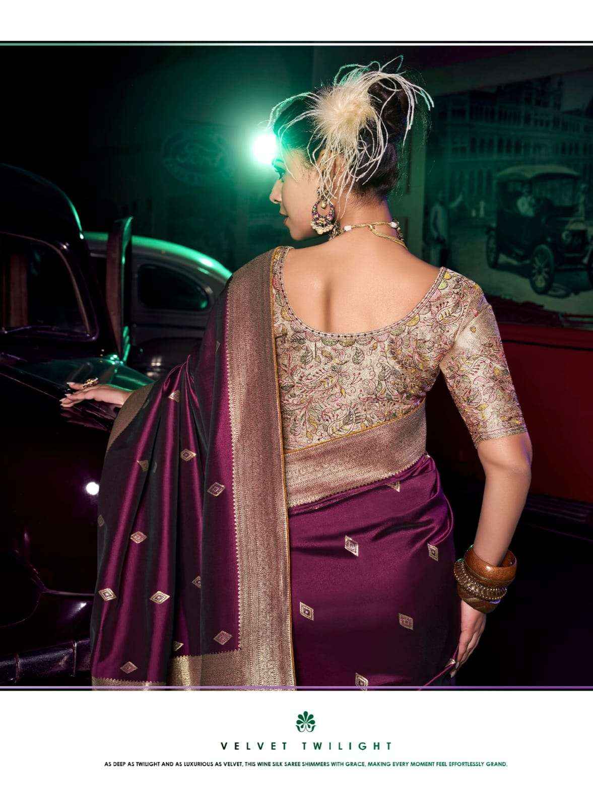 Kira Kavisha 7101 to 7106 Pure Silk Saree _ Surat Texteli Wholesale Price ( 6 Pcs Catalog )