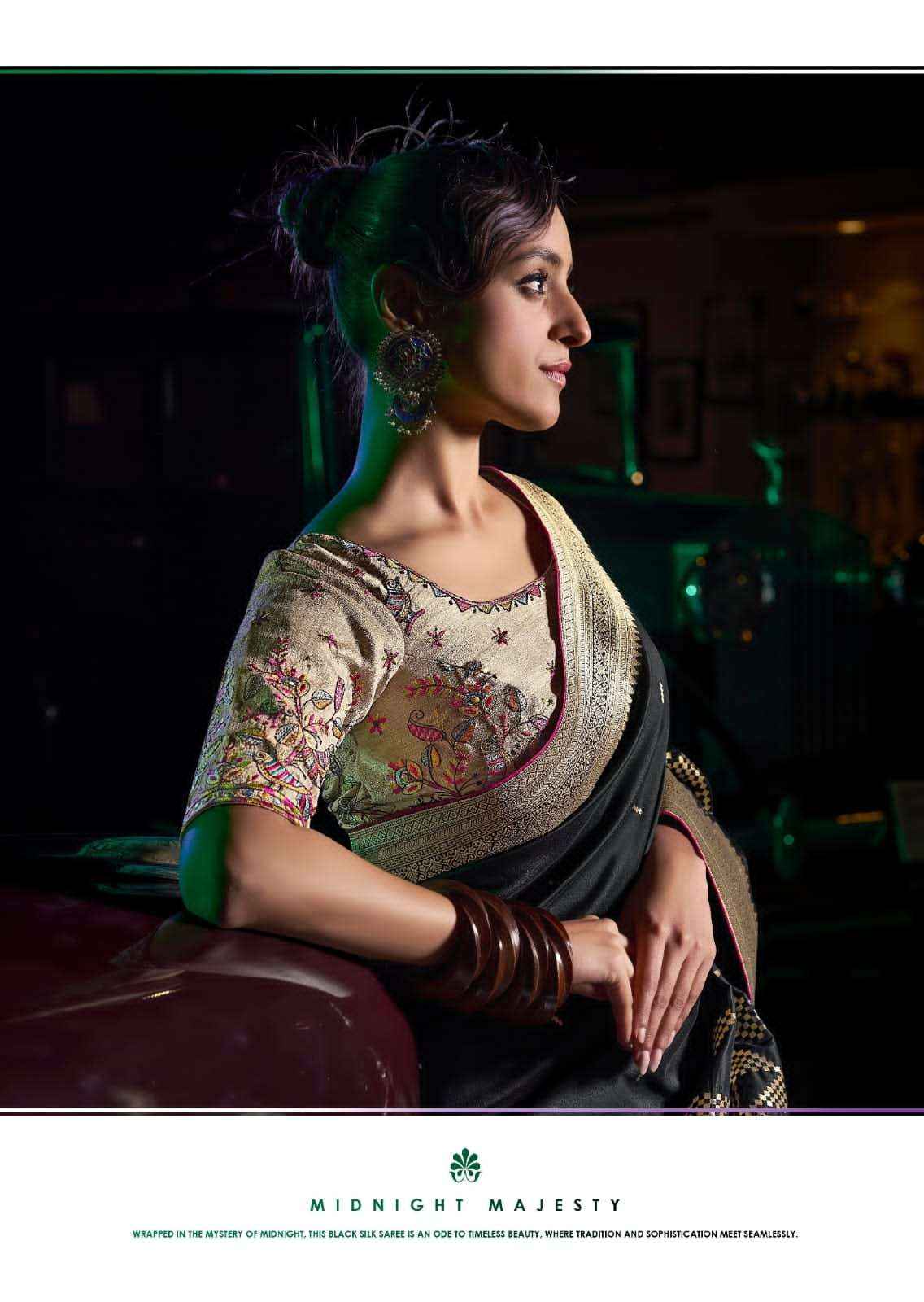 Kira Kavisha 7101 to 7106 Pure Silk Saree _ Surat Texteli Wholesale Price ( 6 Pcs Catalog )