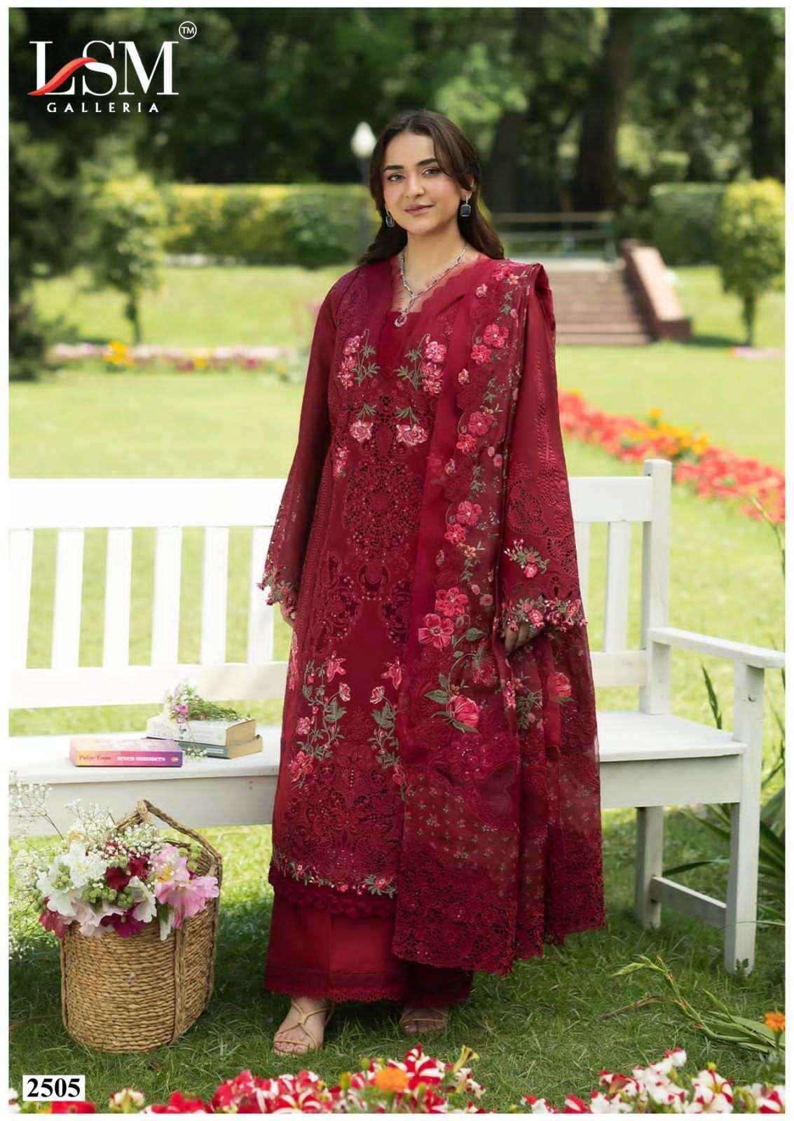 Lsm Parian Dream Vol 25 Pakistani Suits Wholesale Surat ( 6 Pcs Catalogue )
