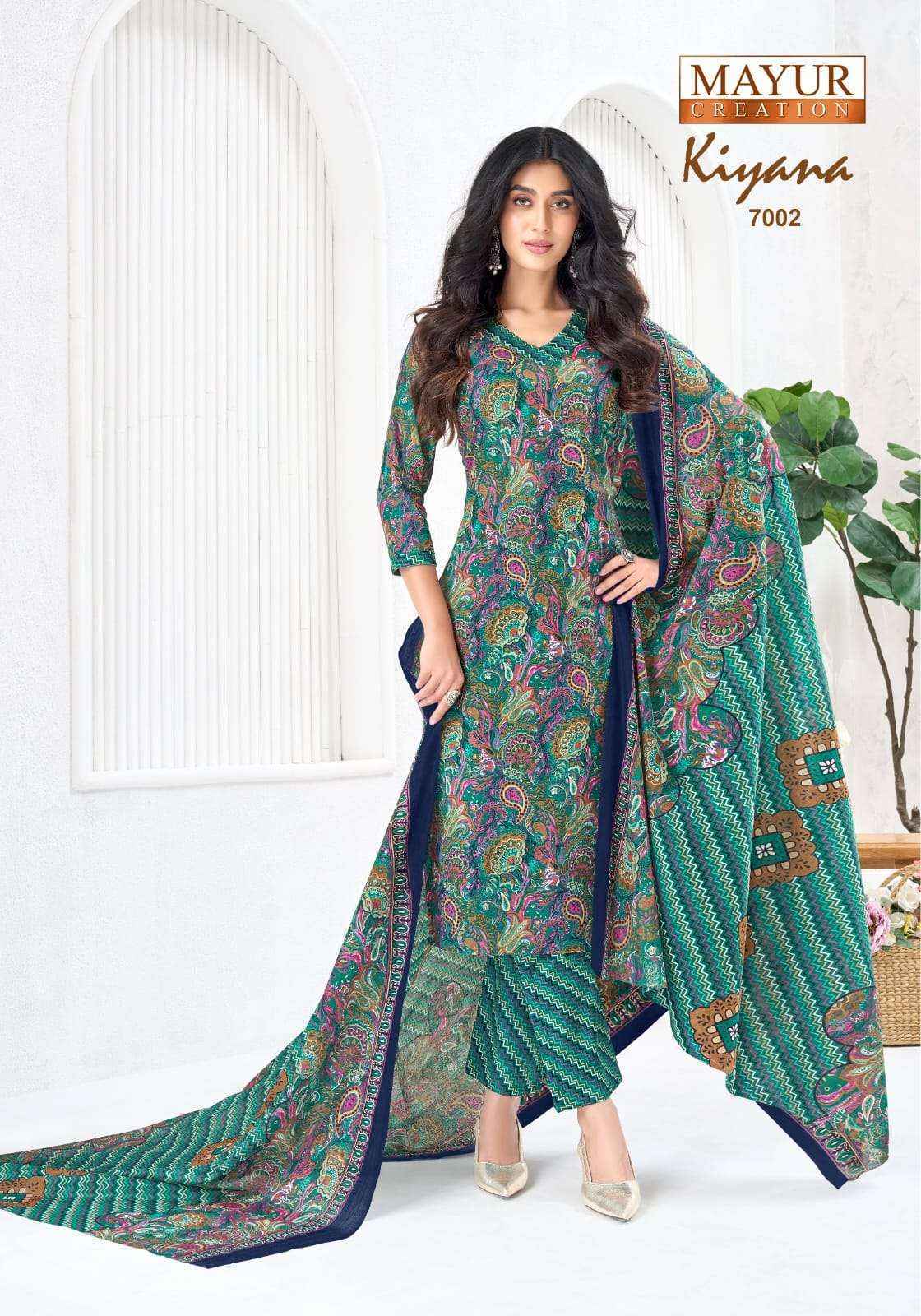 Mayur Creation Kiyana Vol 7 Readymade Cotton Dress Surat Wholesale Price ( 10 Pcs Catalog )