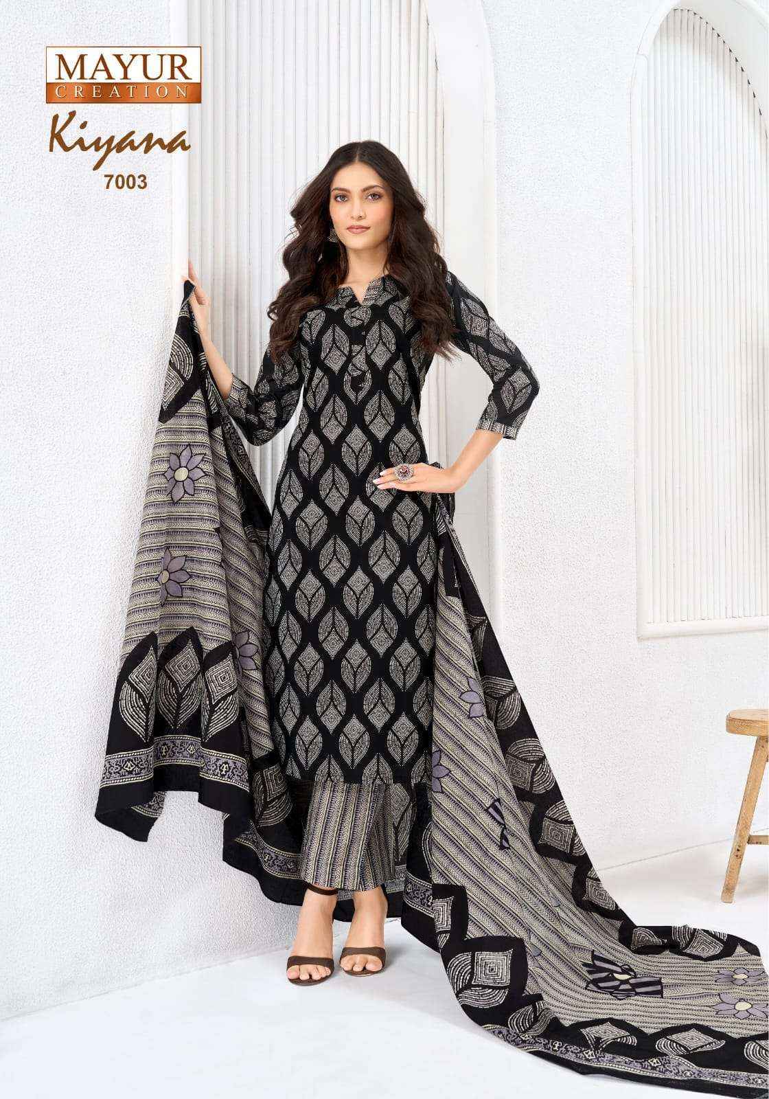 Mayur Creation Kiyana Vol 7 Readymade Cotton Suit Surat Wholesale Market Price ( 10 Pcs Catalog )