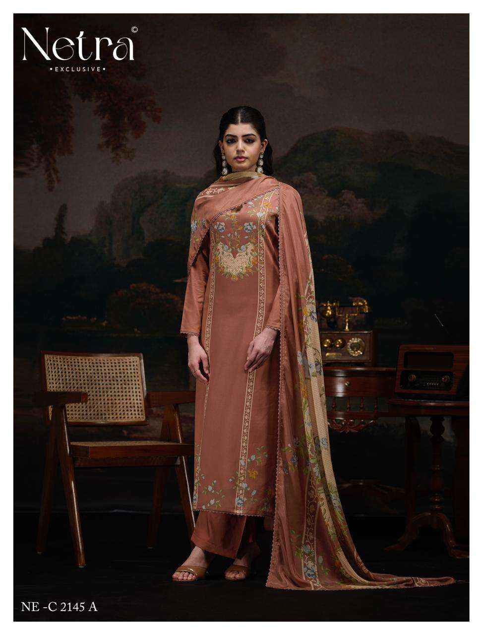Netra Kristi Pure Cotton Premium Wear Suit _ Surat Wholesale Market Price ( 6 Pcs catalog )