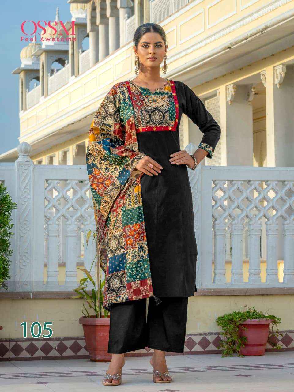 Ossm Mahek Vol 2 Cotton Kurti Combo Set _ Surat Wholesale Shop ( 6 Pcs Catalog )