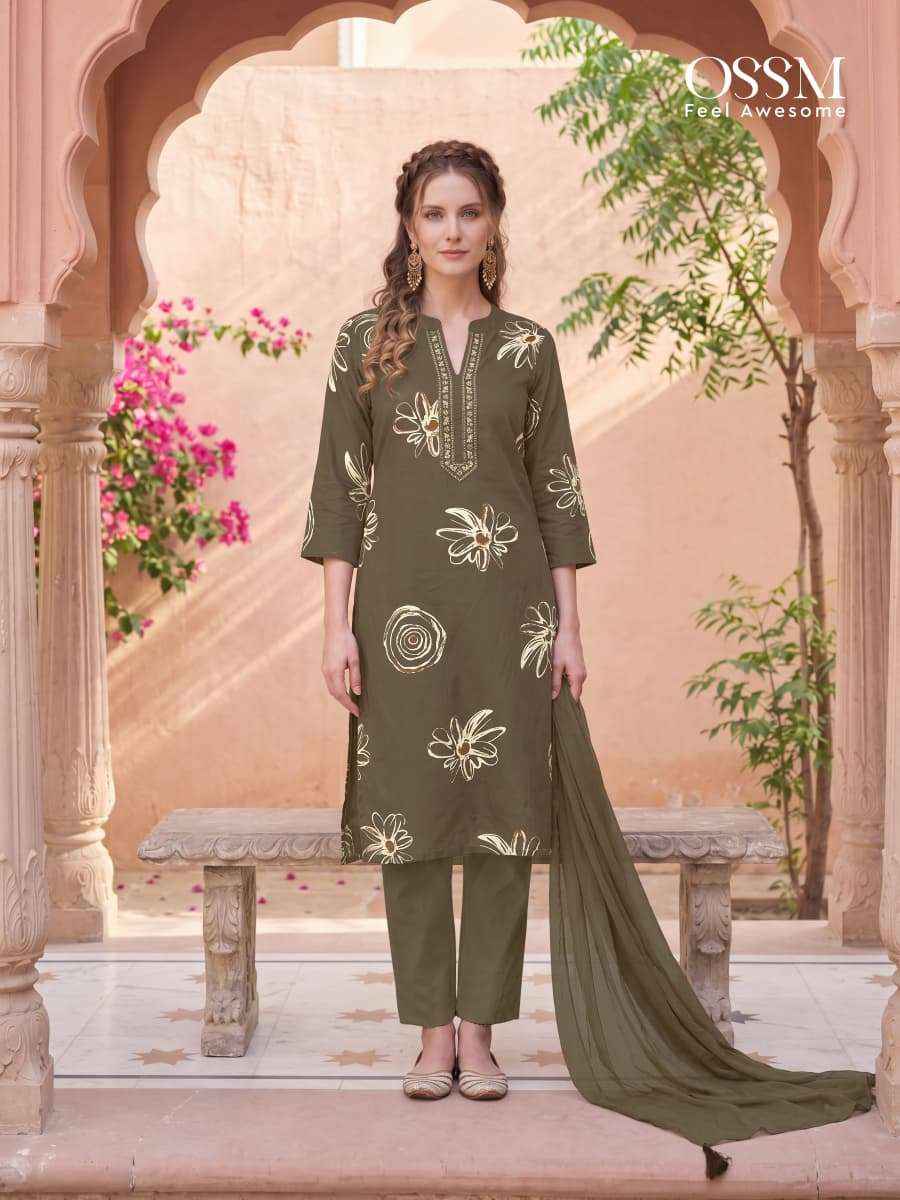 Ossm Mahima Vol 2 Readymade Fancy 3 Piece Set Catalog Dealers 