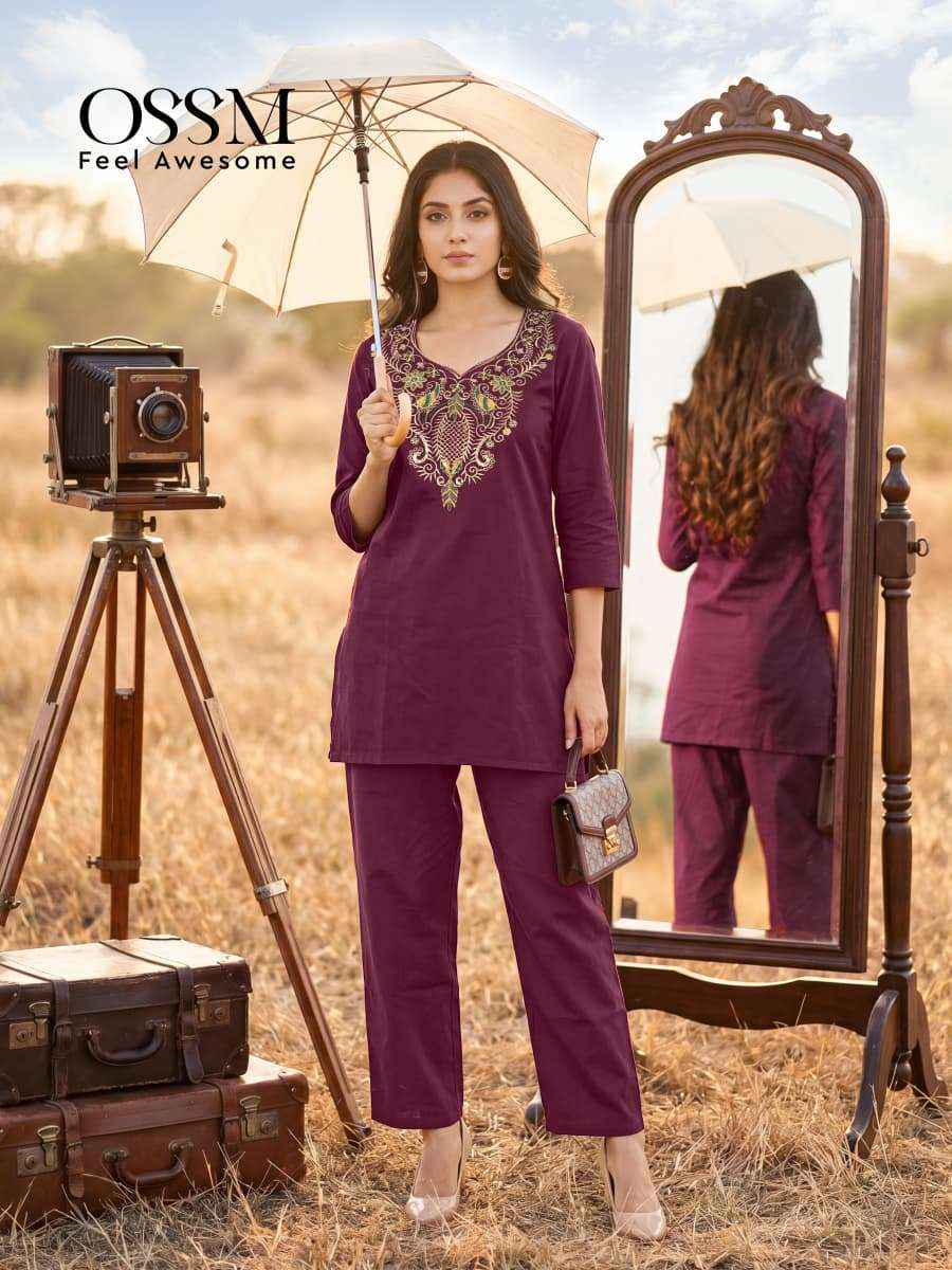 Ossm Sara Vol 2 Premium Wear Cotton Cord Set _ Surat Wholesale Market Price ( 6 Pcs Catalog )