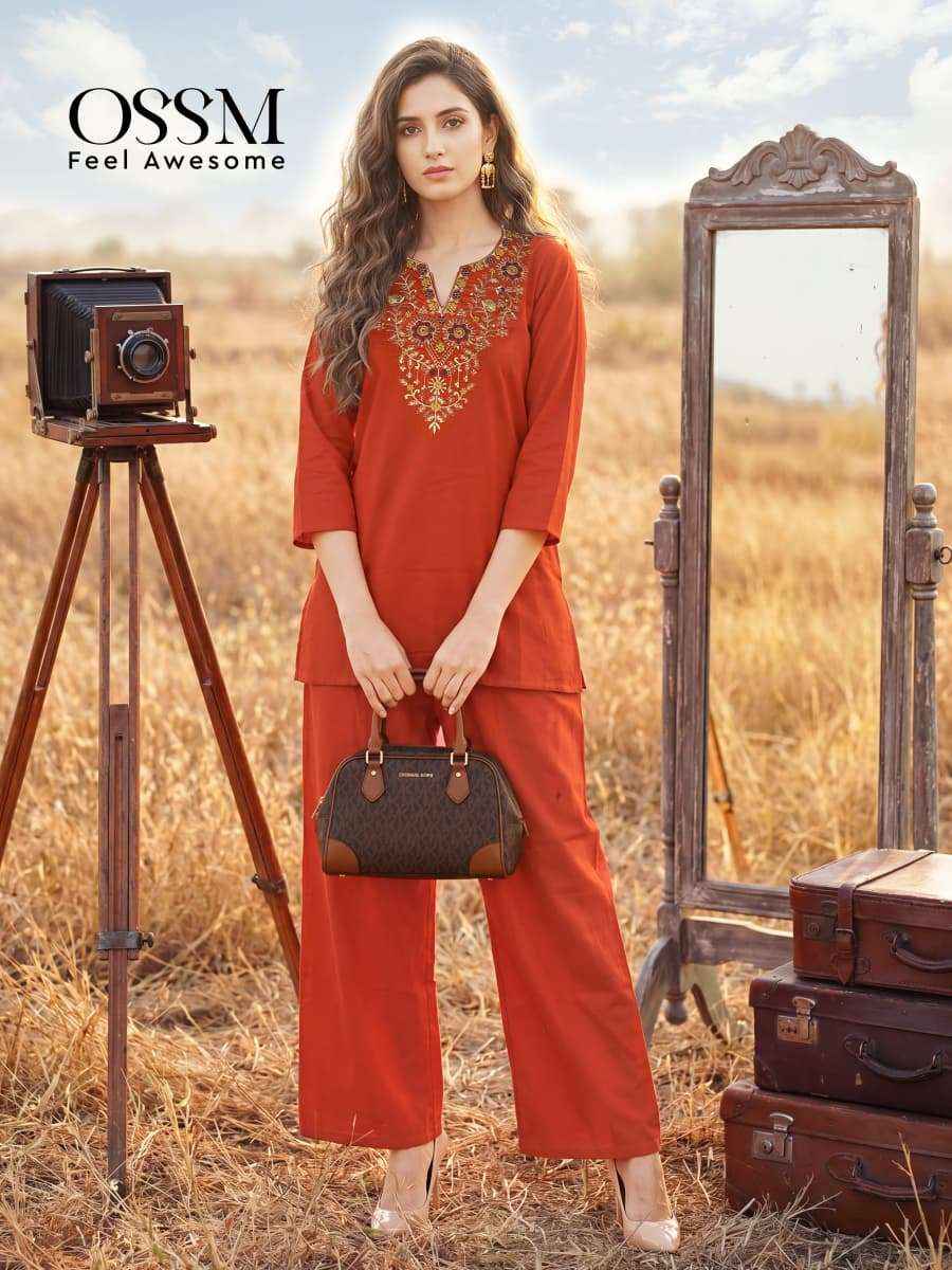 Ossm Sara Vol 2 Premium Wear Cotton Cord Set _ Surat Wholesale Market Price ( 6 Pcs Catalog )