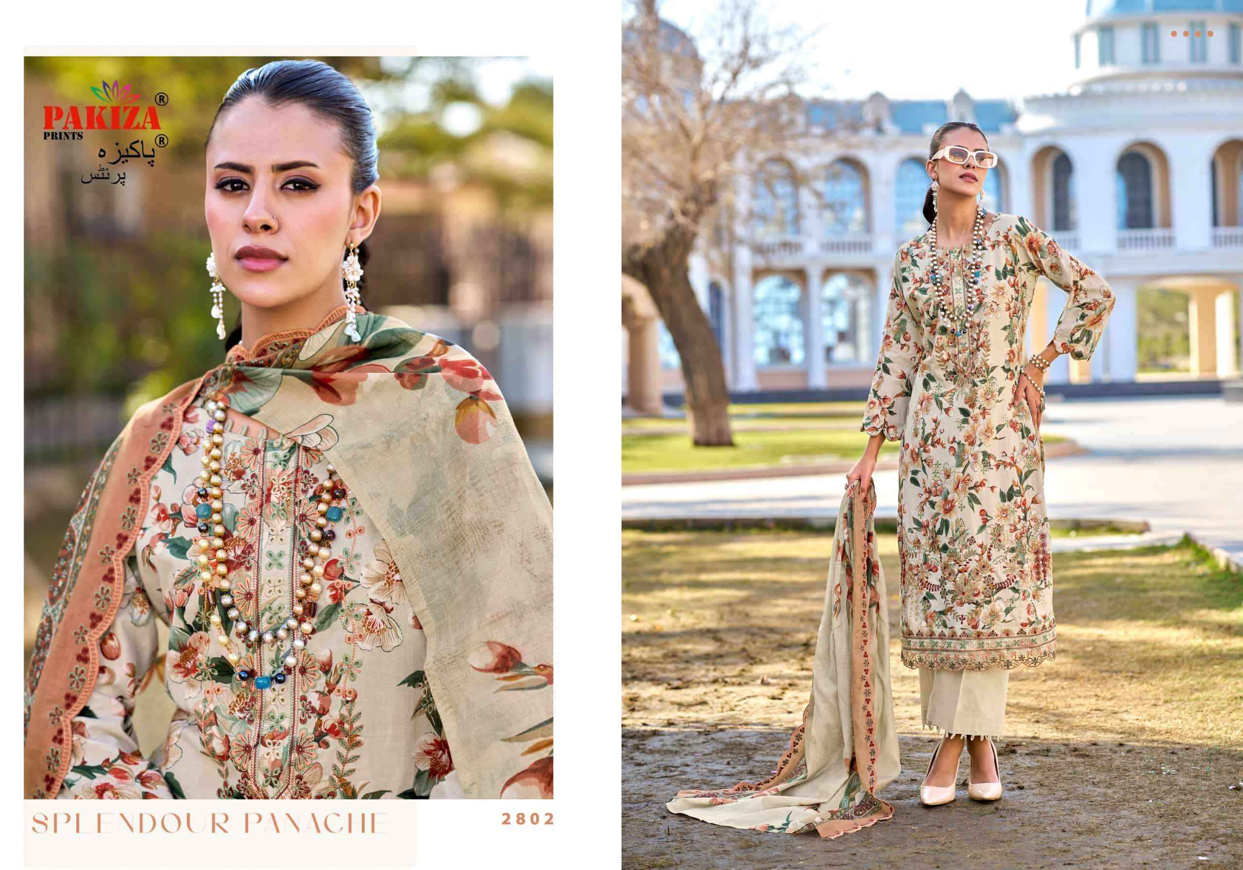 Pakiza Prints Humdum Vol 28 Exclusive Lawn Cotton Dress Surat Wholesale Price ( 10 Pcs Catalog )