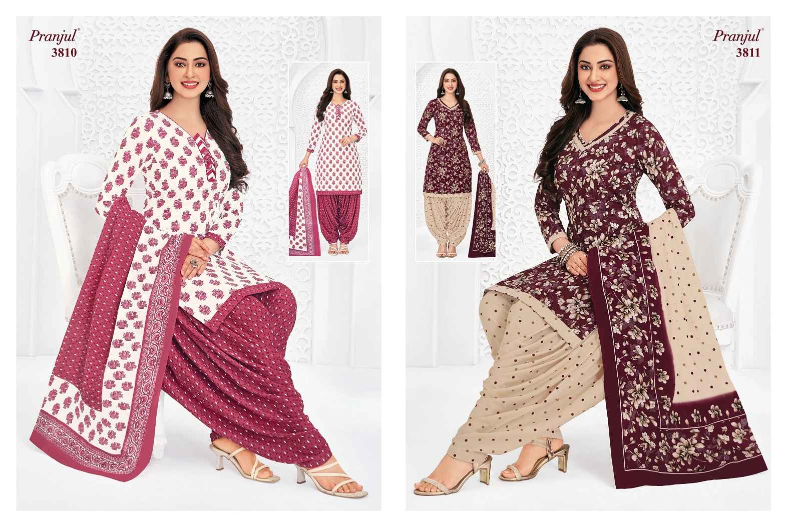 Pranjul Fashion Priyanshi Vol 38 nx Cotton Dress Material Wholesale Price ( 6 pcs Catalogue )