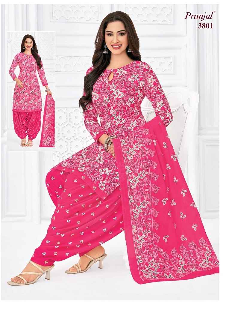 Pranjul Fashion Priyanshi Vol 38 nx Cotton Dress Material Wholesale Price ( 6 pcs Catalogue )