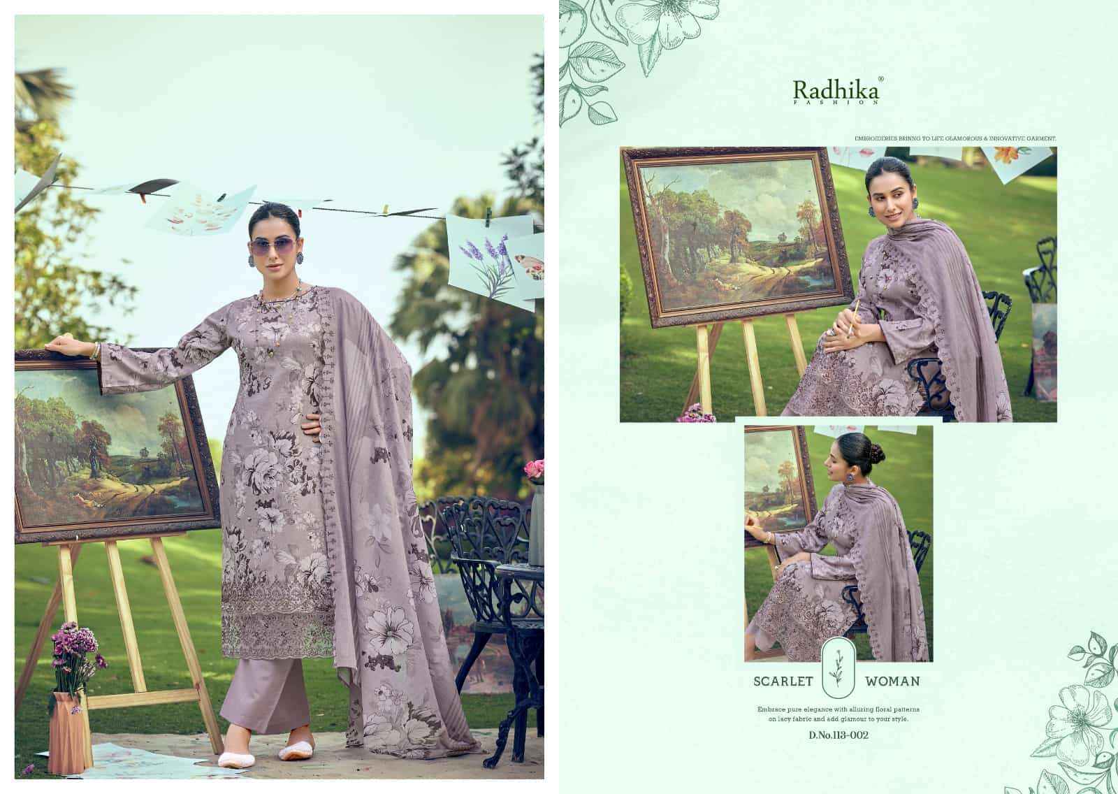 Radhika Azara Aliya Dress _ Wholesale Kapda Bazaar ( 6 Pcs catalog )
