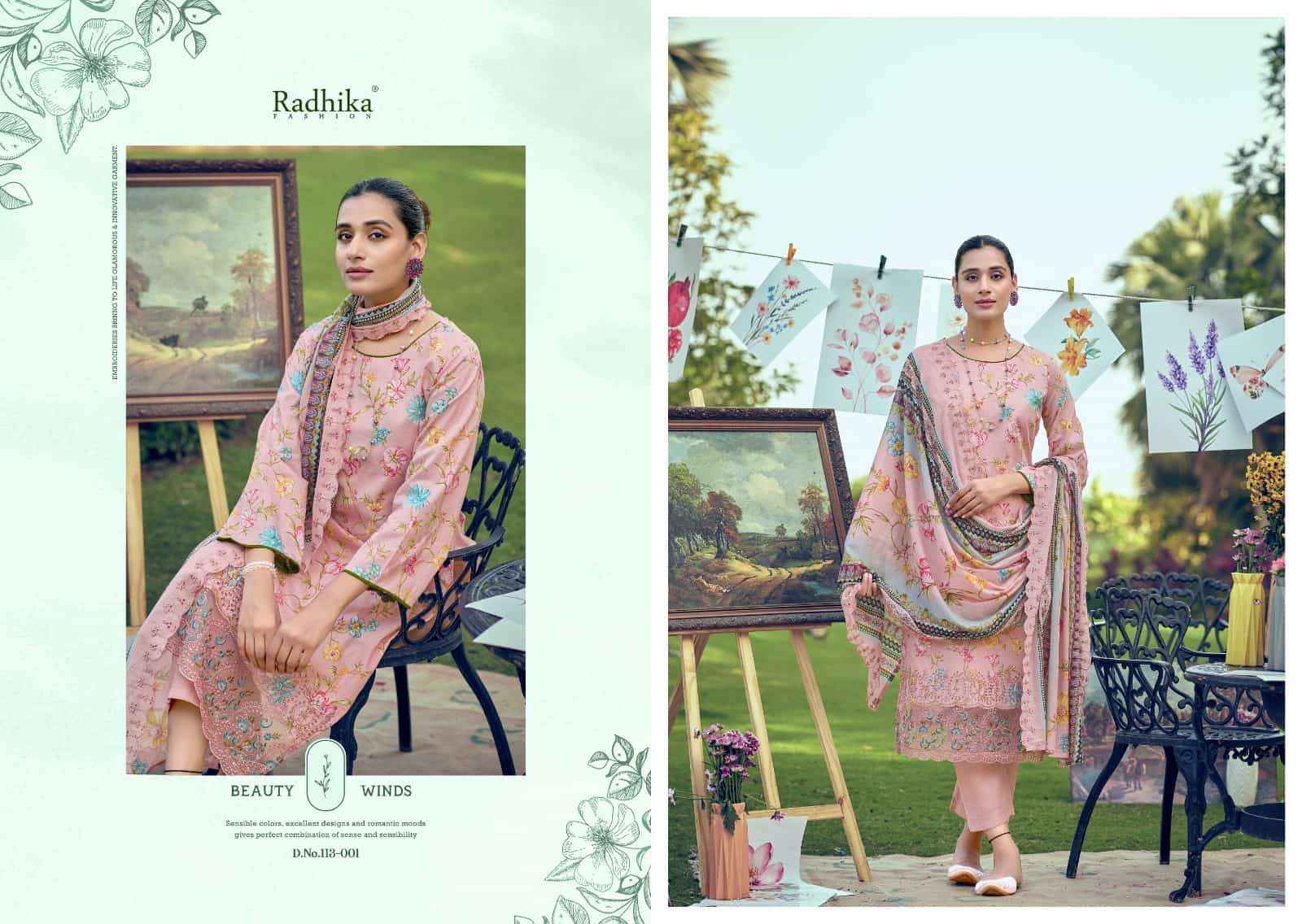 Radhika Azara Aliya Dress _ Wholesale Kapda Bazaar ( 6 Pcs catalog )