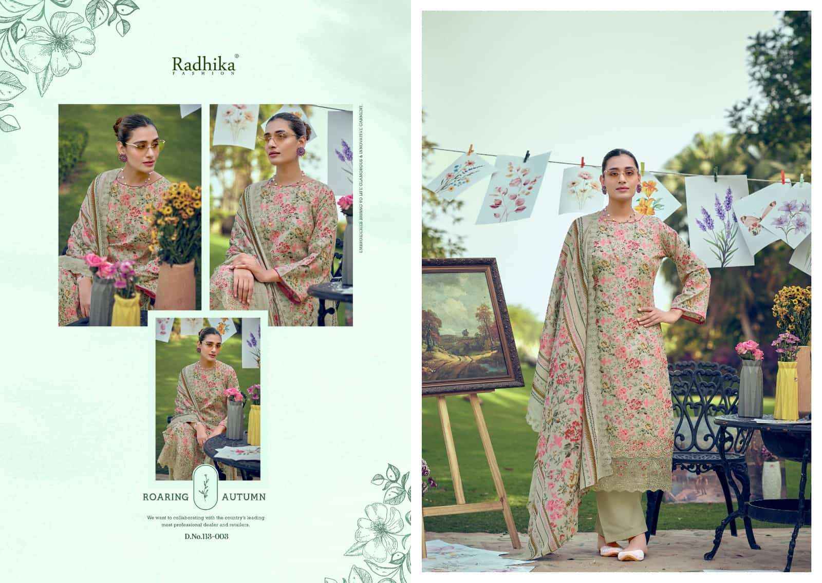 Radhika Azara Aliya Dress _ Wholesale Kapda Bazaar ( 6 Pcs catalog )