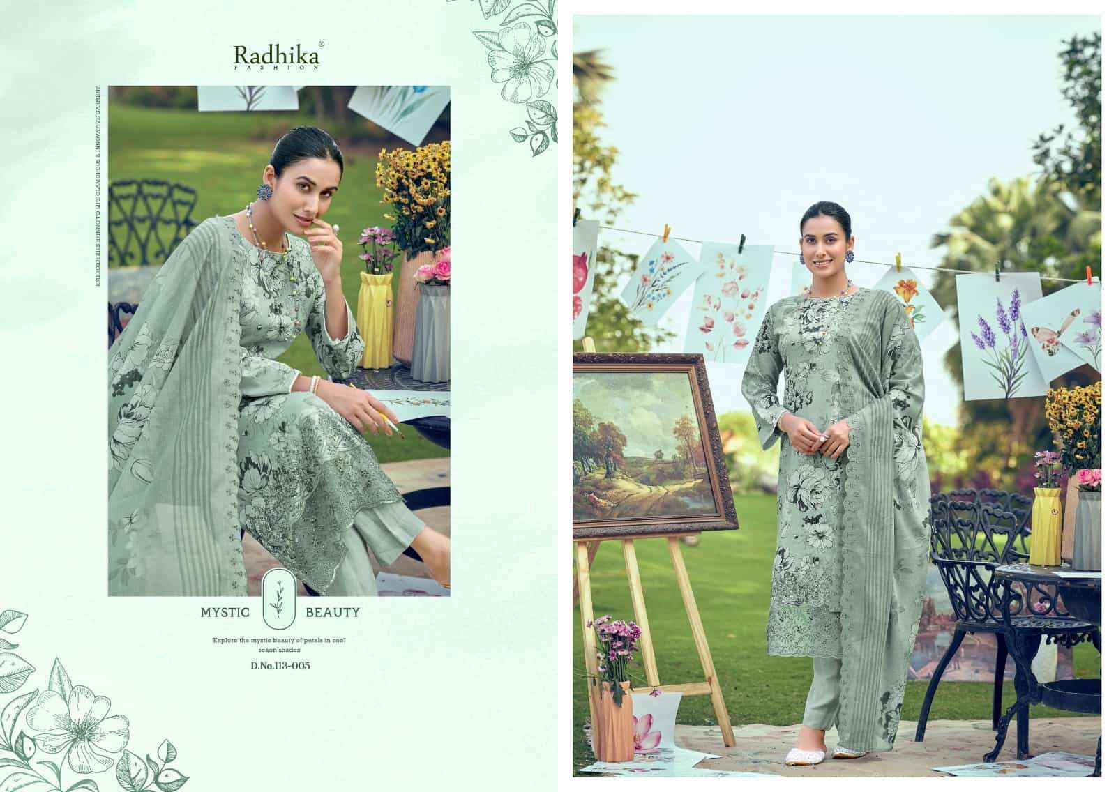 Radhika Azara Aliya Dress _ Wholesale Kapda Bazaar ( 6 Pcs catalog )