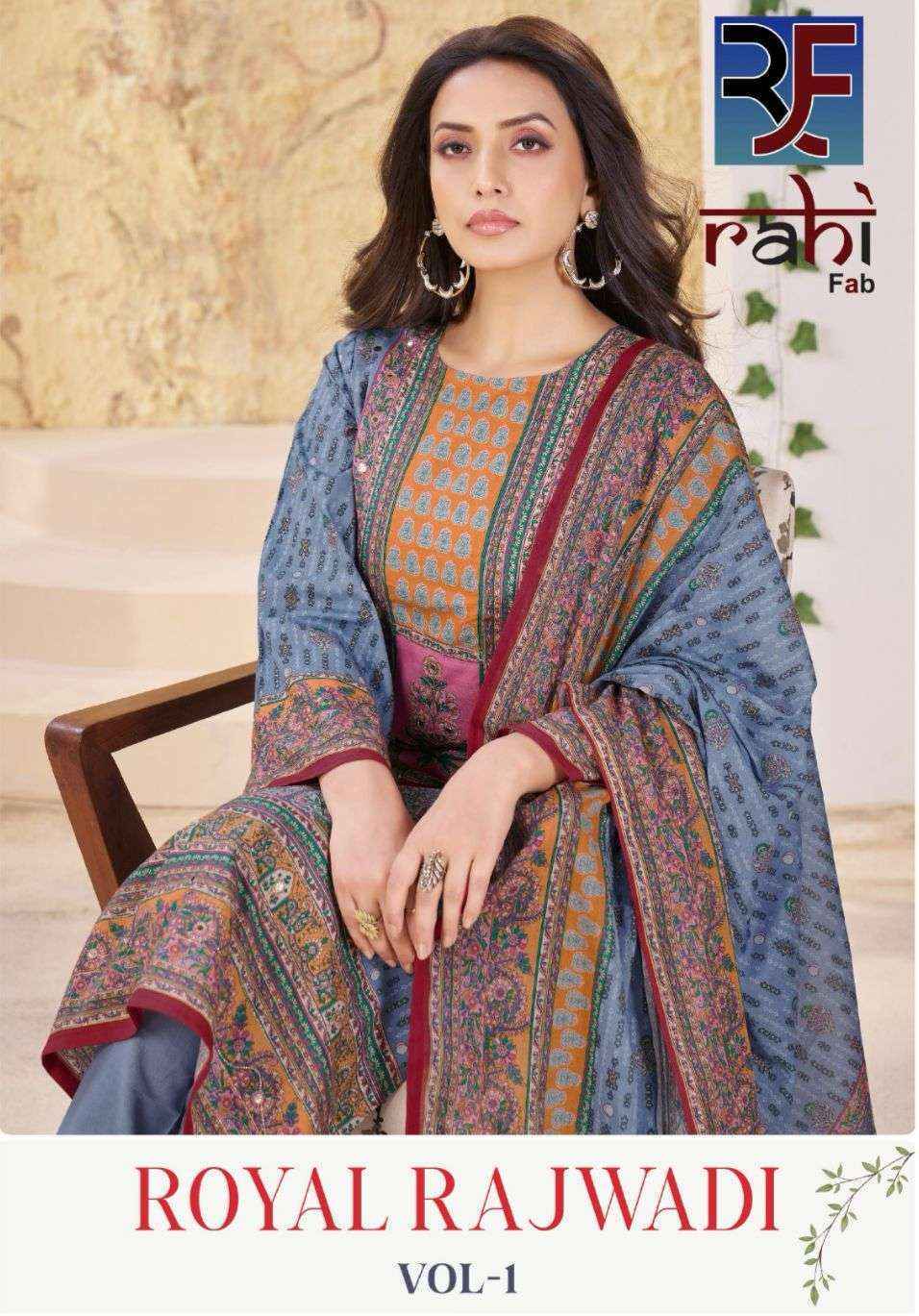 Rahi Fab Royal Rajwadi Vol 1 Readymade Lawn Cotton Dress _ Surat Wholesale Market Price ( 8 Pcs Catalog )
