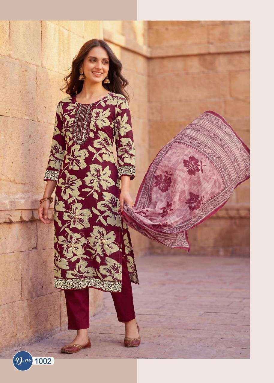 Rahi Fab Ruby Rose Vol 1 Cotton Dress Wholesale Supplier ( 8 pcs Catalogue )