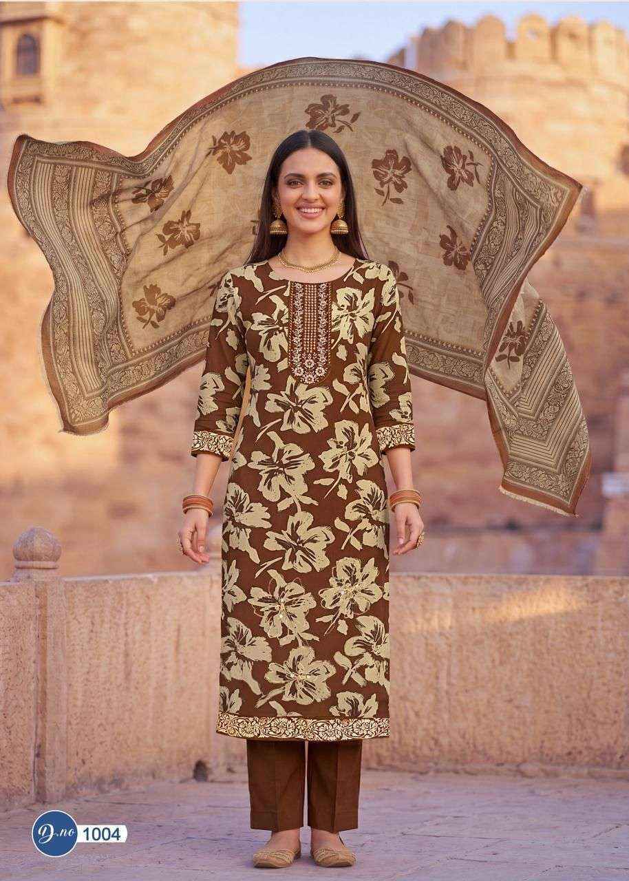 Rahi Fab Ruby Rose Vol 1 Cotton Dress Wholesale Supplier ( 8 pcs Catalogue )