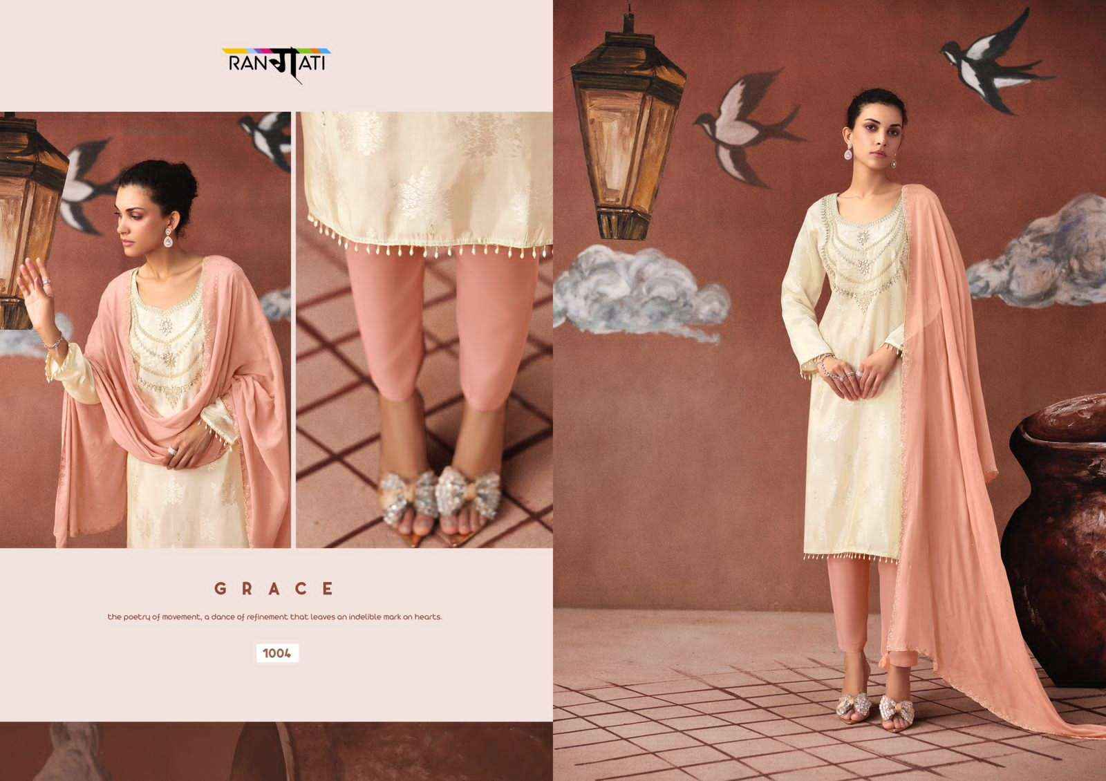 Rangati Prints Icon Partywear Style Exclusive Salwar Kameez _ Clothes Wholesale Website ( 4 Pcs Catalog )