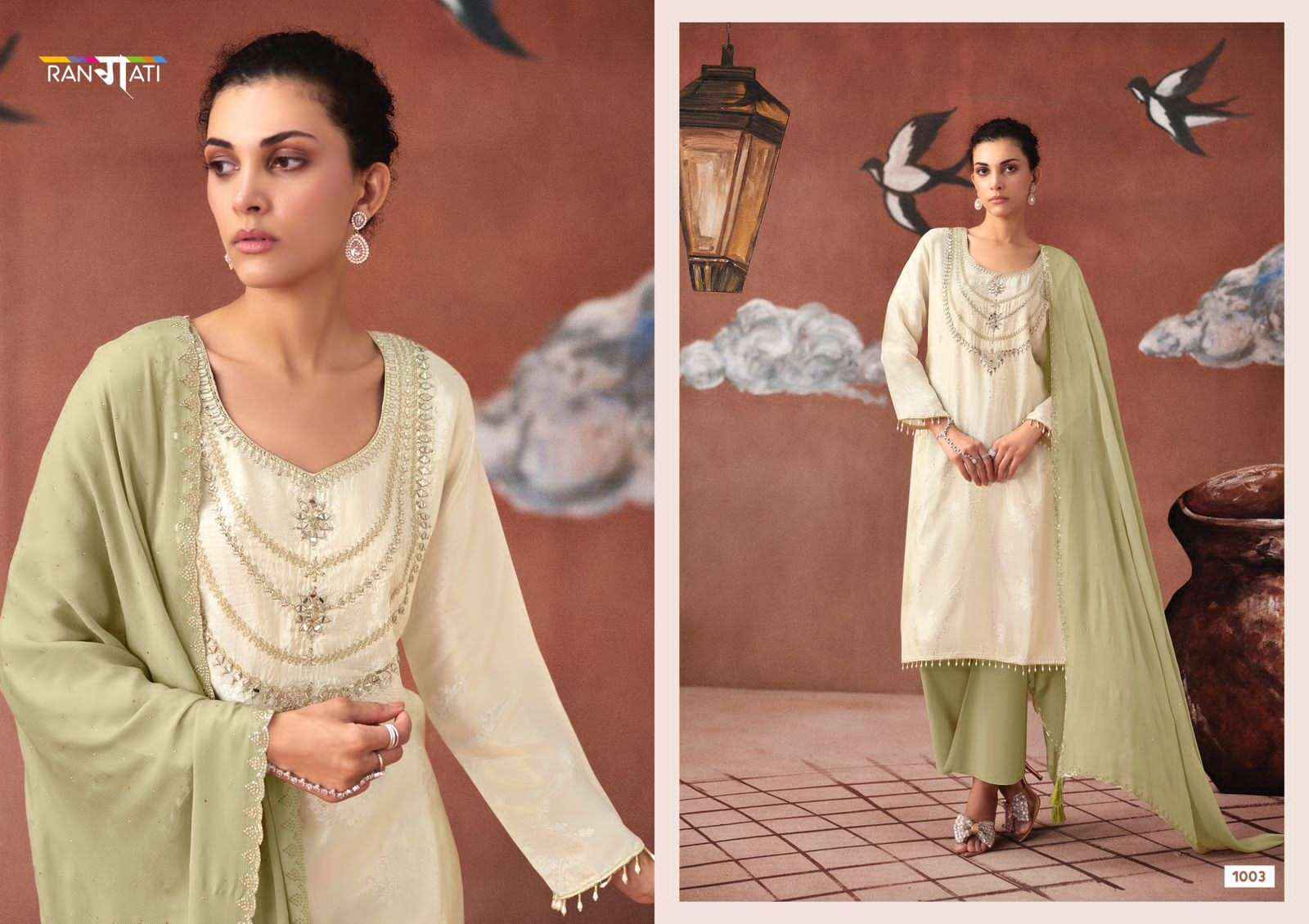 Rangati Prints Icon Partywear Style Exclusive Salwar Kameez _ Clothes Wholesale Website ( 4 Pcs Catalog )