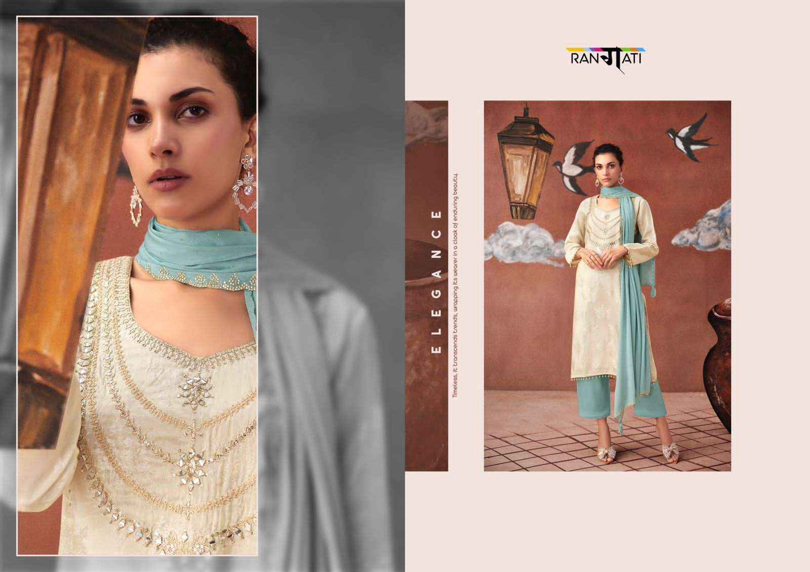 Rangati Prints Icon Partywear Style Exclusive Salwar Kameez _ Clothes Wholesale Website ( 4 Pcs Catalog )