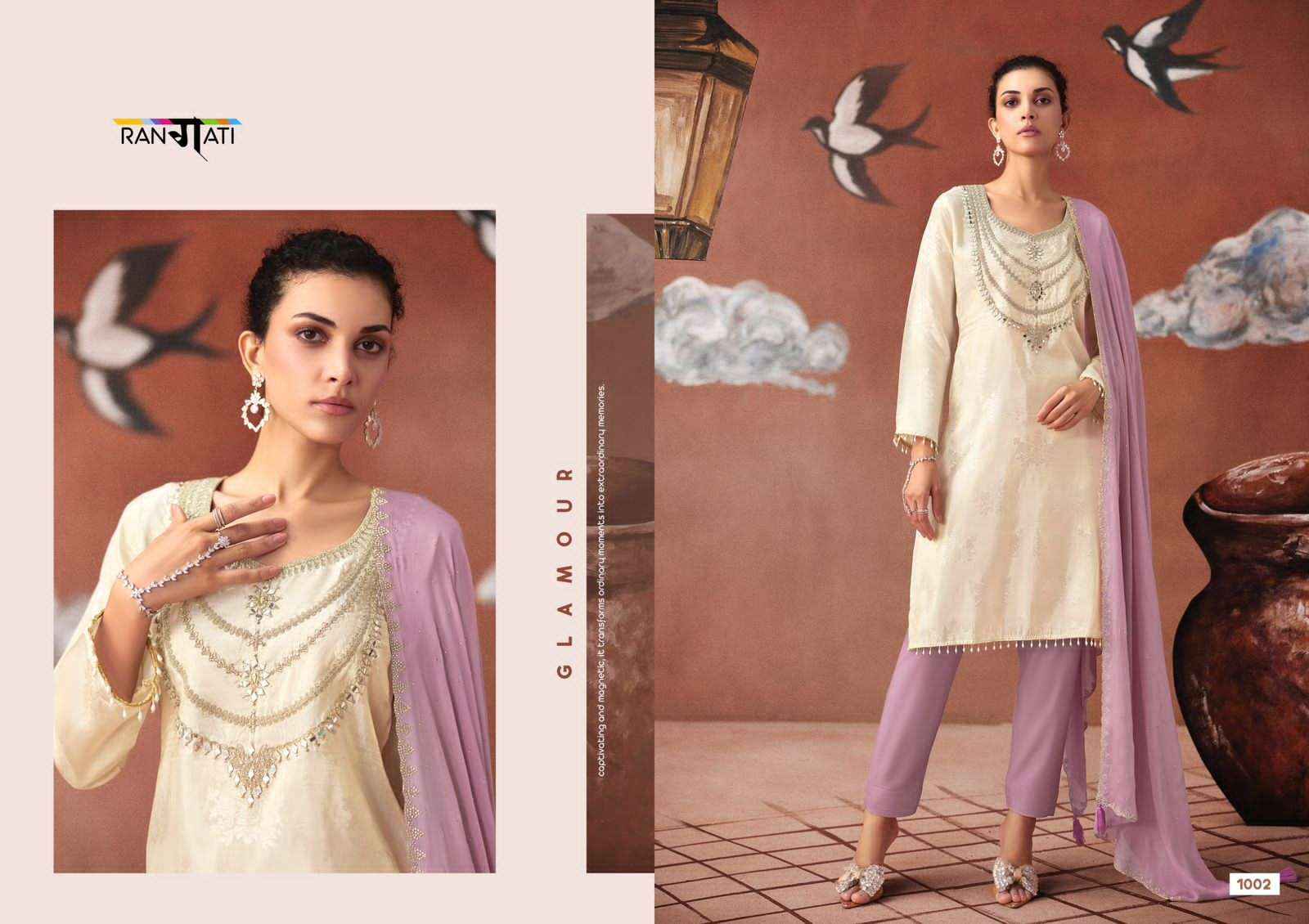 Rangati Prints Icon Partywear Style Exclusive Salwar Kameez _ Clothes Wholesale Website ( 4 Pcs Catalog )