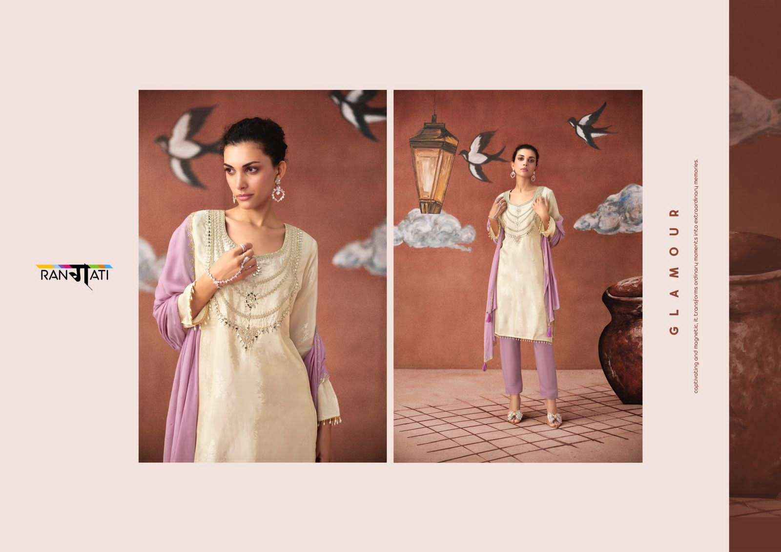 Rangati Prints Icon Partywear Style Exclusive Salwar Kameez _ Clothes Wholesale Website ( 4 Pcs Catalog )