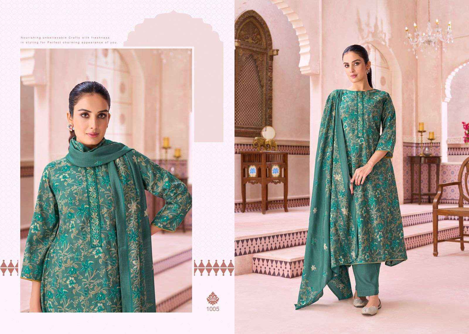 Salvi Fashion Sayuri Silk Plus Fancy Modal Silk Ladies Suit _ Wholesale Clothes Online ( 8 Pcs Catalog )