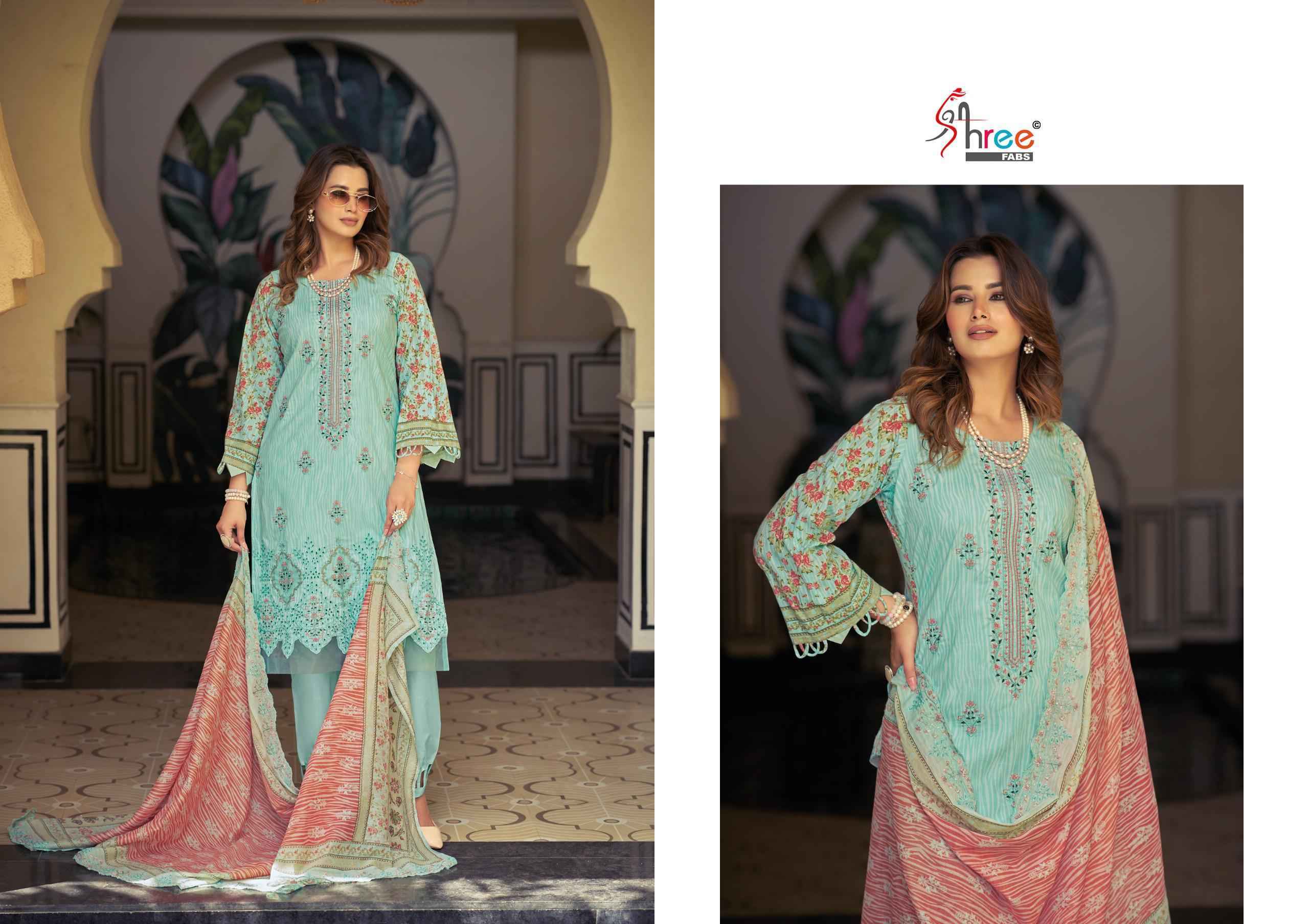 Shree Fabs Bin Saeed Lawn Collection Vol 29 Cotton Salwar Kameez _ Clothes Wholesale Website ( 6 Pcs Catalog )