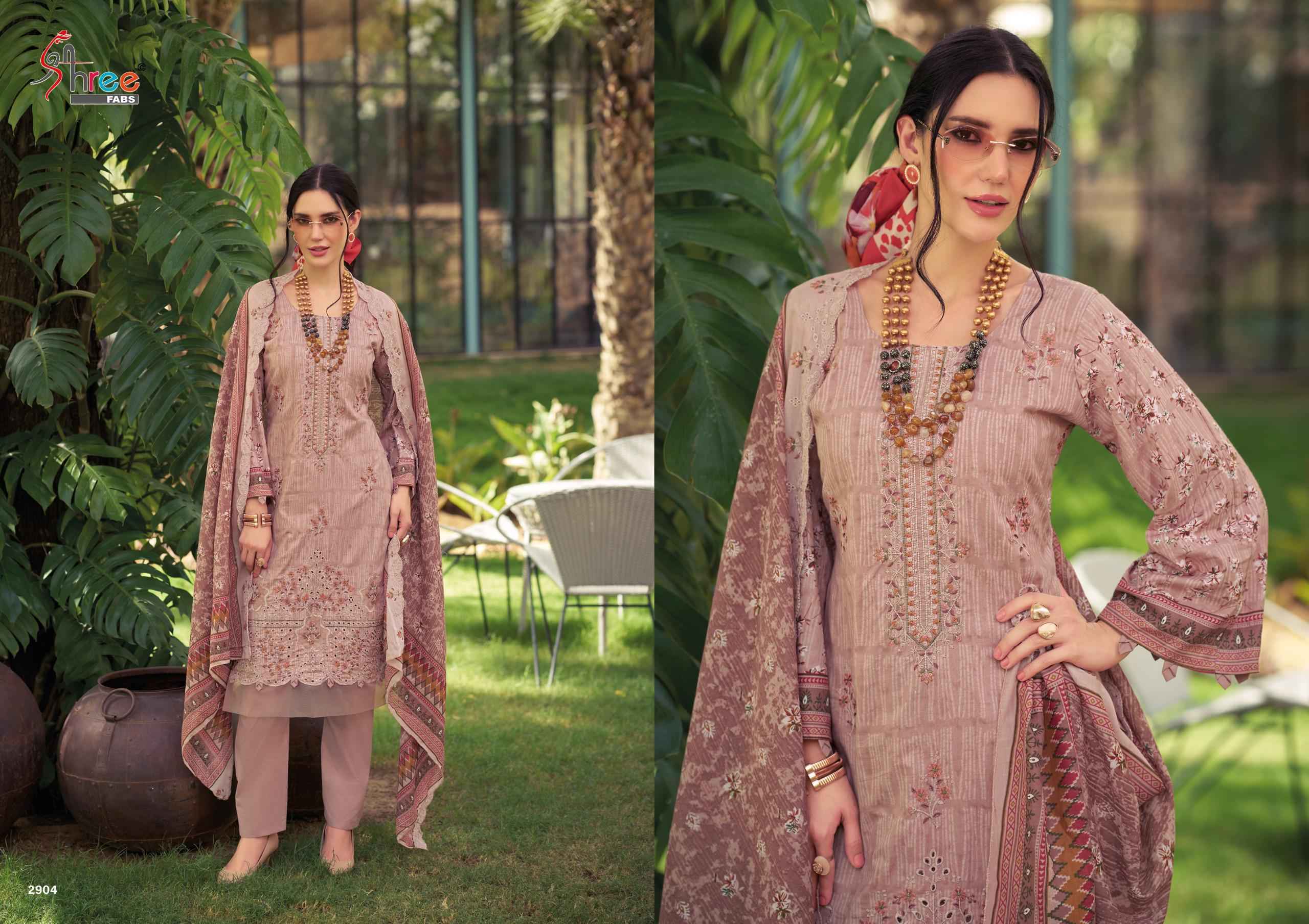 Shree Fabs Bin Saeed Lawn Collection Vol 29 Cotton Salwar Kameez _ Clothes Wholesale Website ( 6 Pcs Catalog )