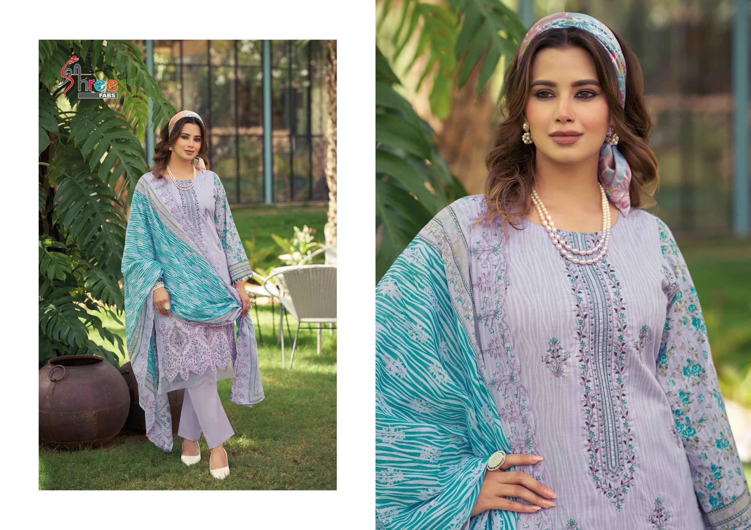 Shree Fabs Bin Saeed Lawn Collection Vol 29 Cotton Salwar Kameez _ Clothes Wholesale Website ( 6 Pcs Catalog )
