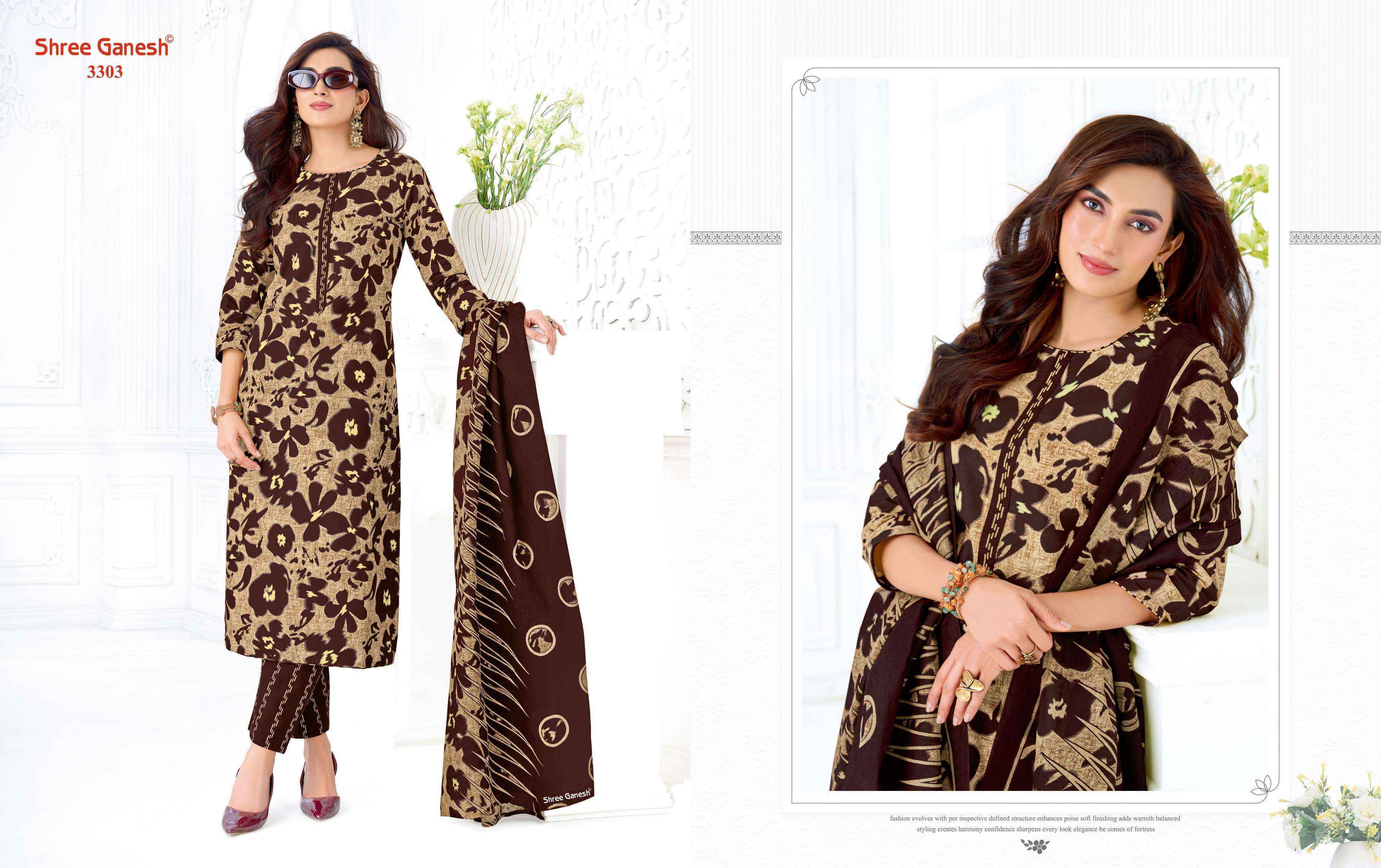 Shree Ganesh Samaiyra Vol 23 Cotton Dress Surat Wholesale Market Price ( 20 Pcs Catalog )